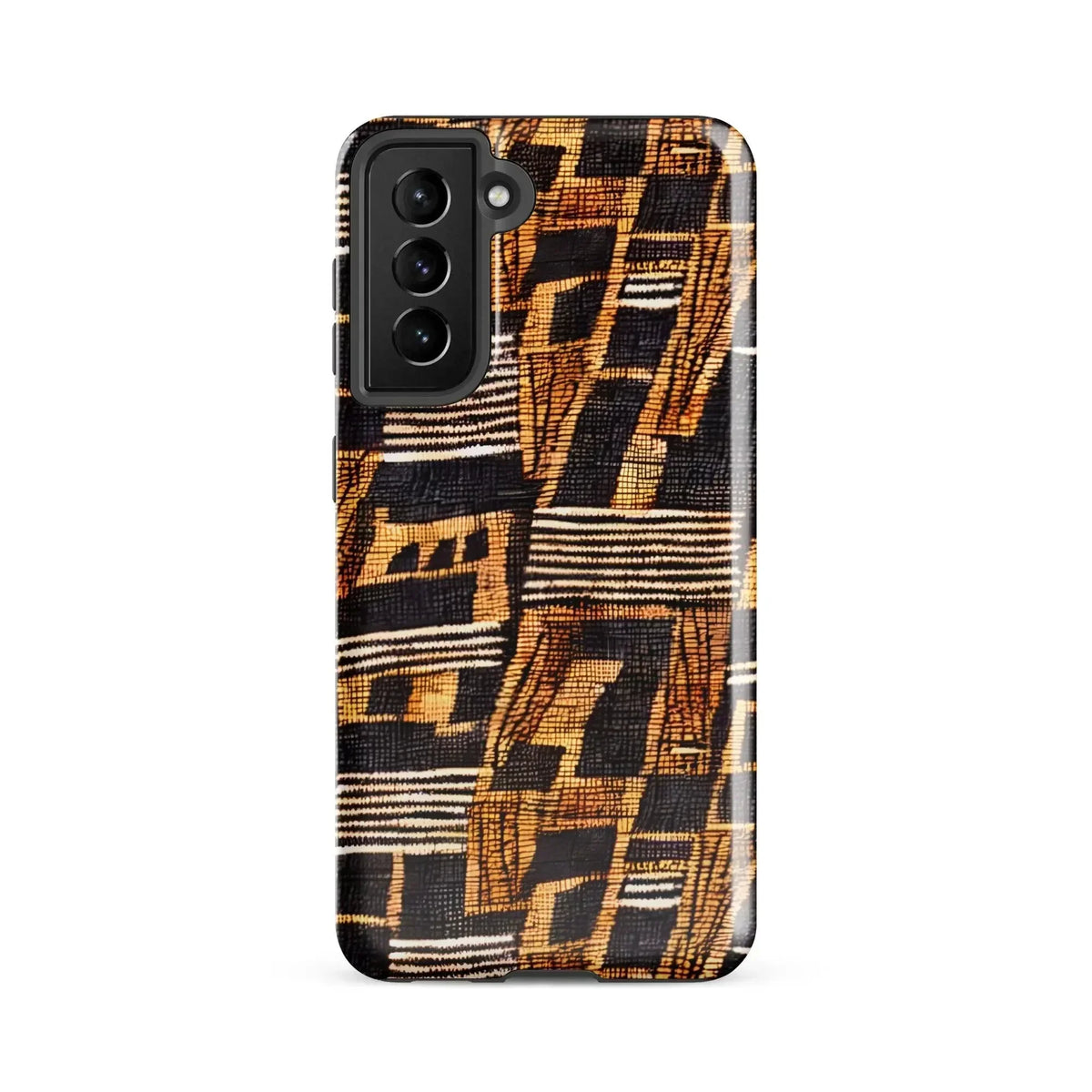 Timbuktu Gold Mud Cloth Samsung Case - The Global Wanderer