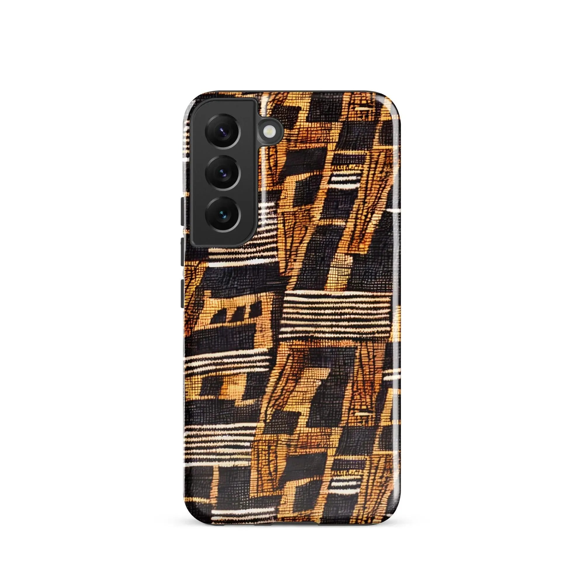 Timbuktu Gold Mud Cloth Samsung Case - The Global Wanderer