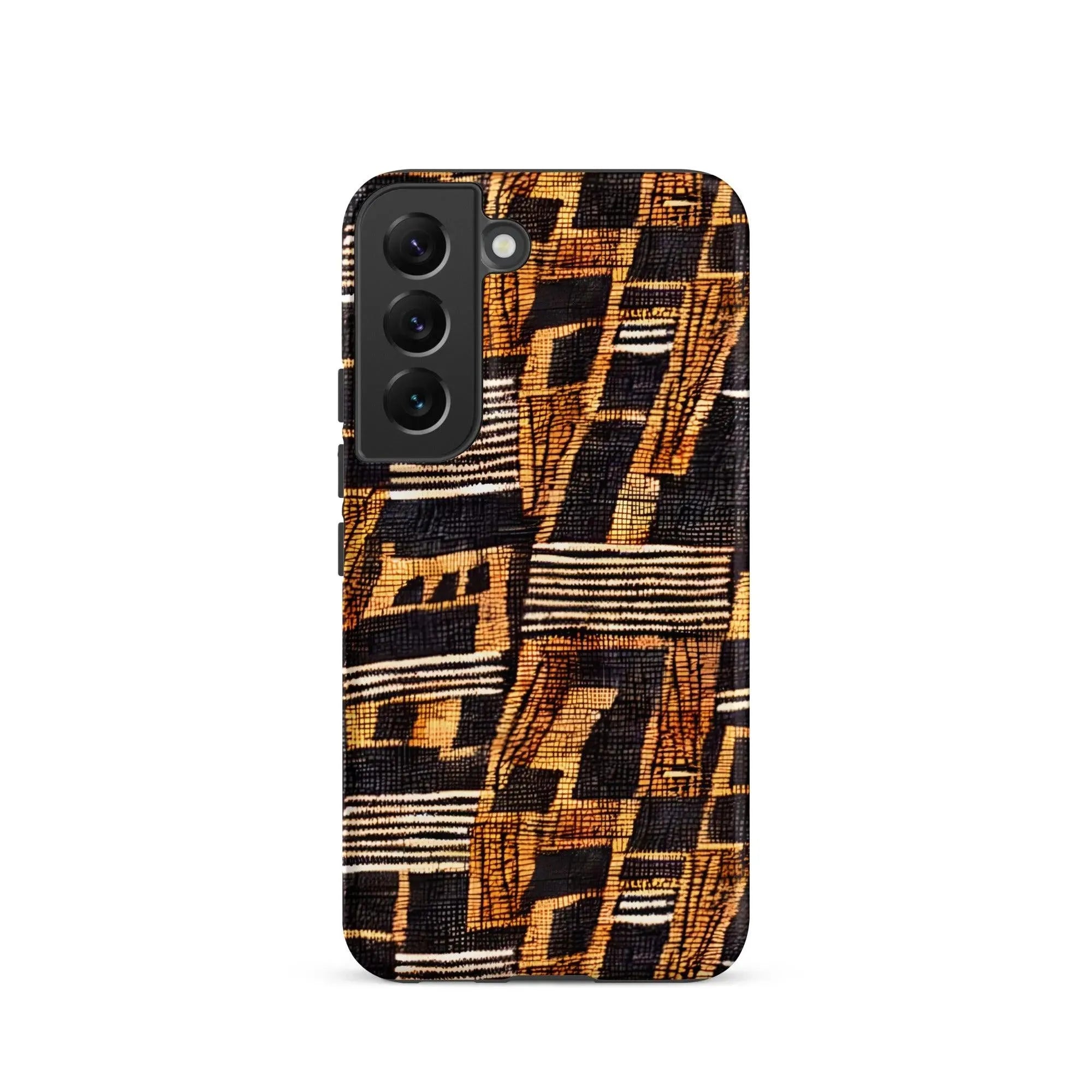 Timbuktu Gold Mud Cloth Samsung Case - The Global Wanderer