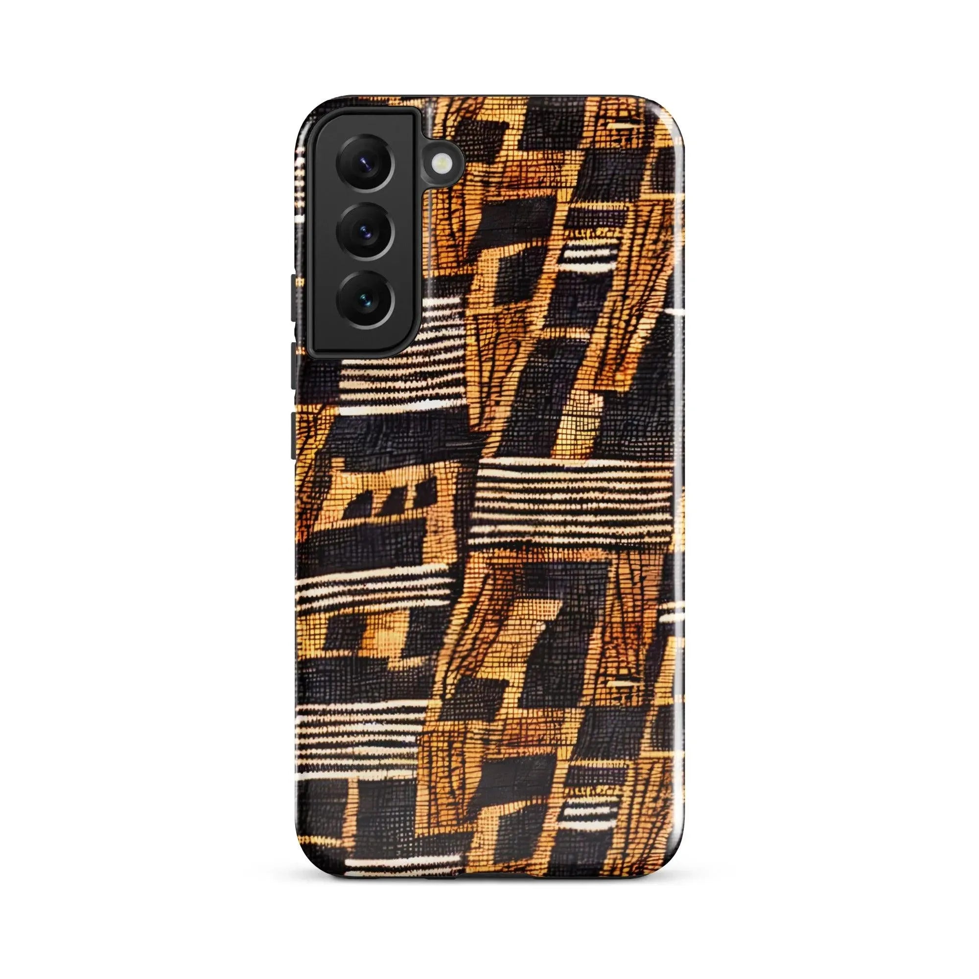 Timbuktu Gold Mud Cloth Samsung Case - The Global Wanderer