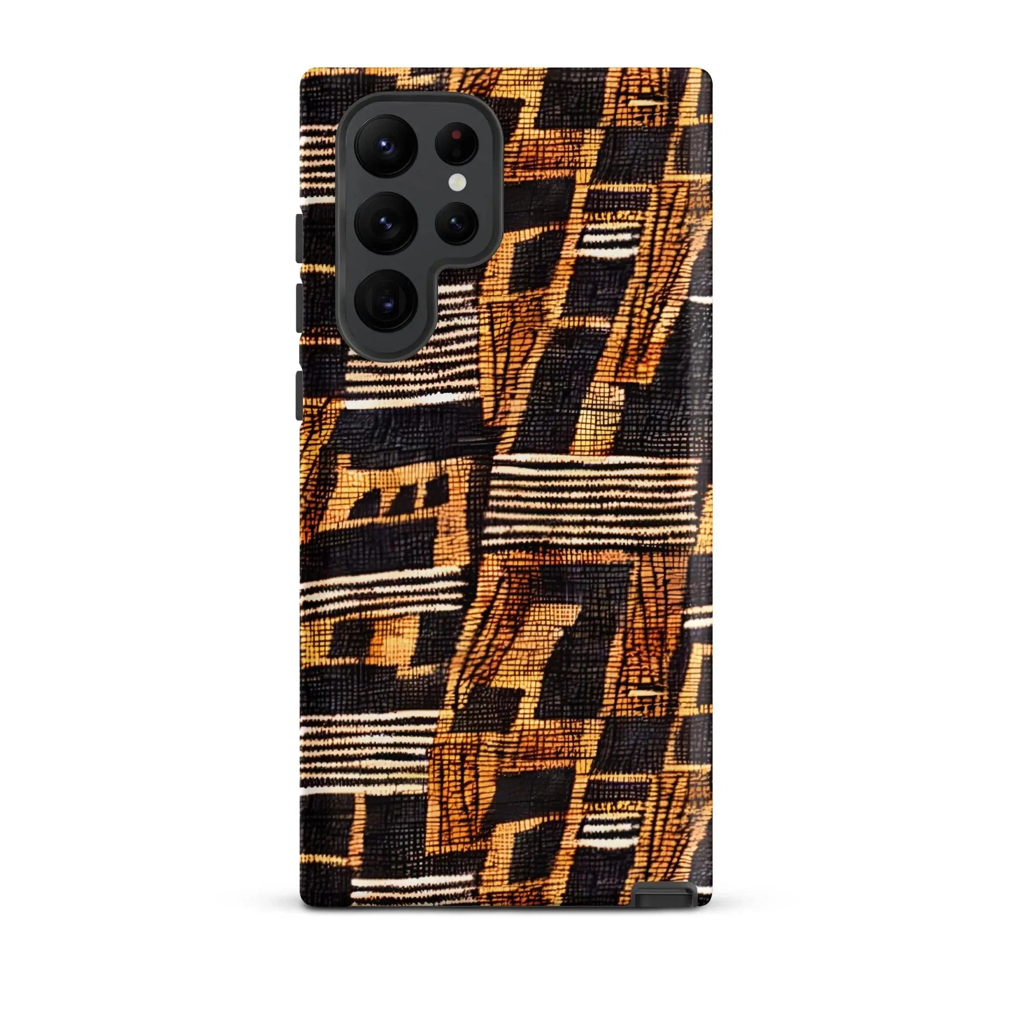 Timbuktu Gold Mud Cloth Samsung Case - The Global Wanderer