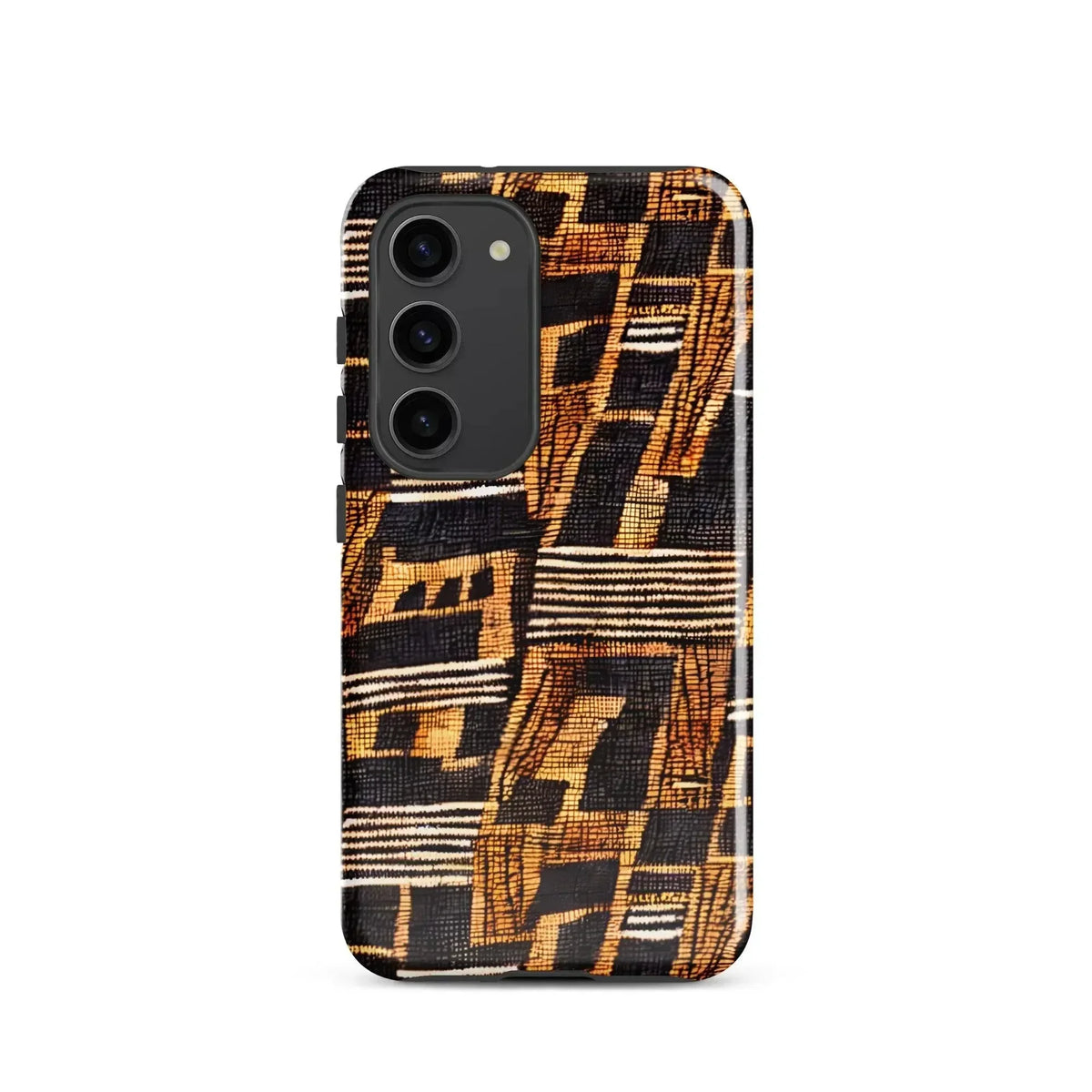 Timbuktu Gold Mud Cloth Samsung Case - The Global Wanderer