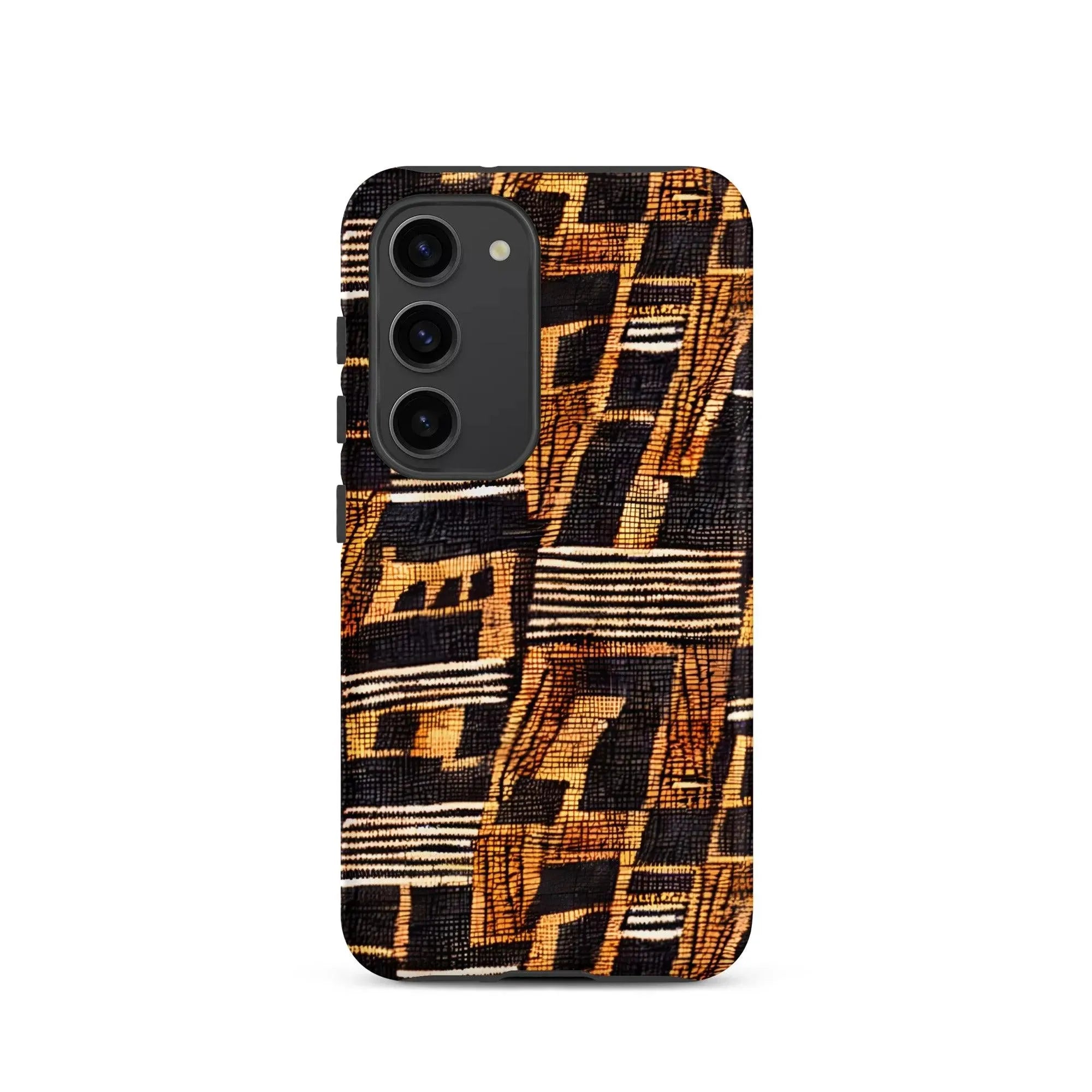 Timbuktu Gold Mud Cloth Samsung Case - The Global Wanderer