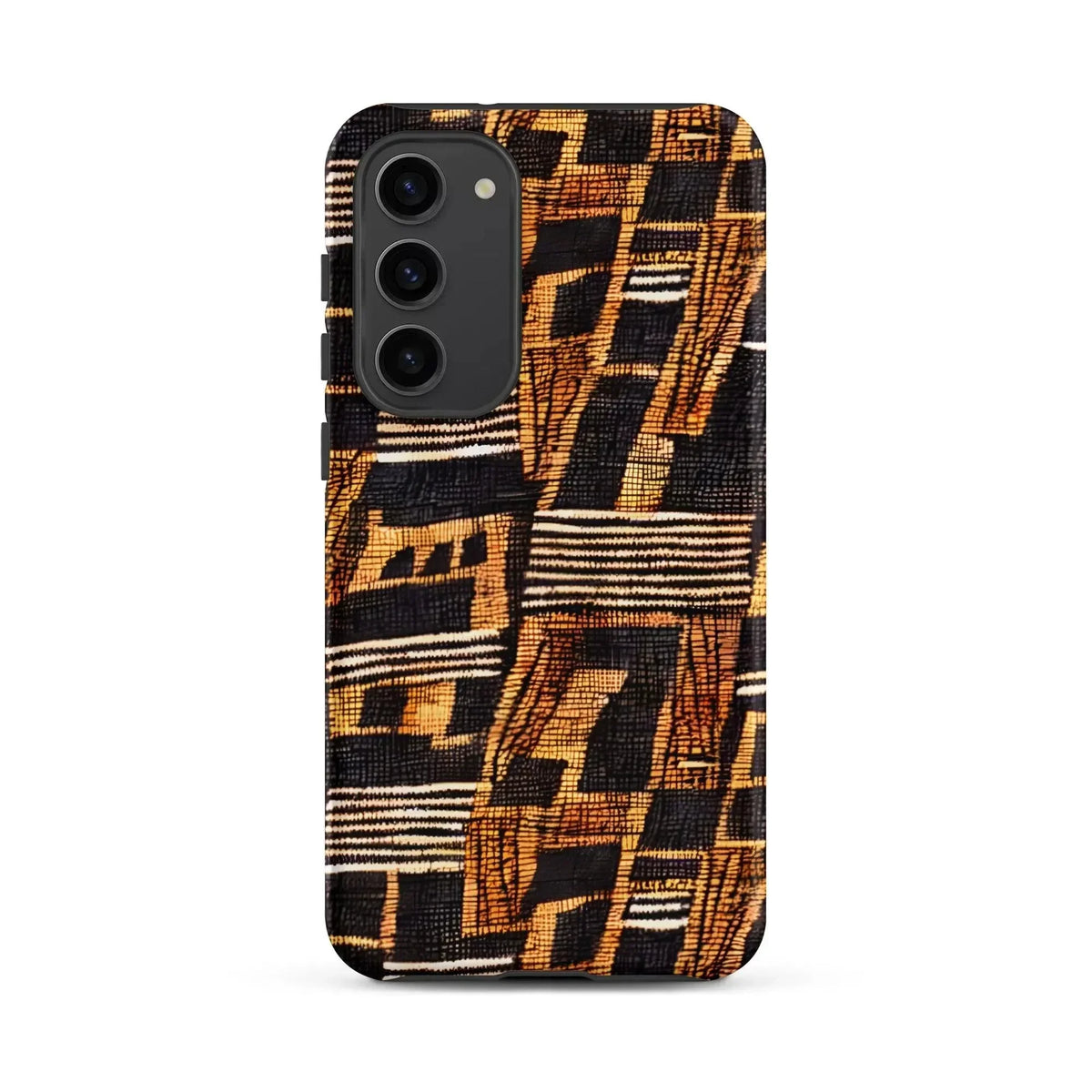 Timbuktu Gold Mud Cloth Samsung Case - The Global Wanderer