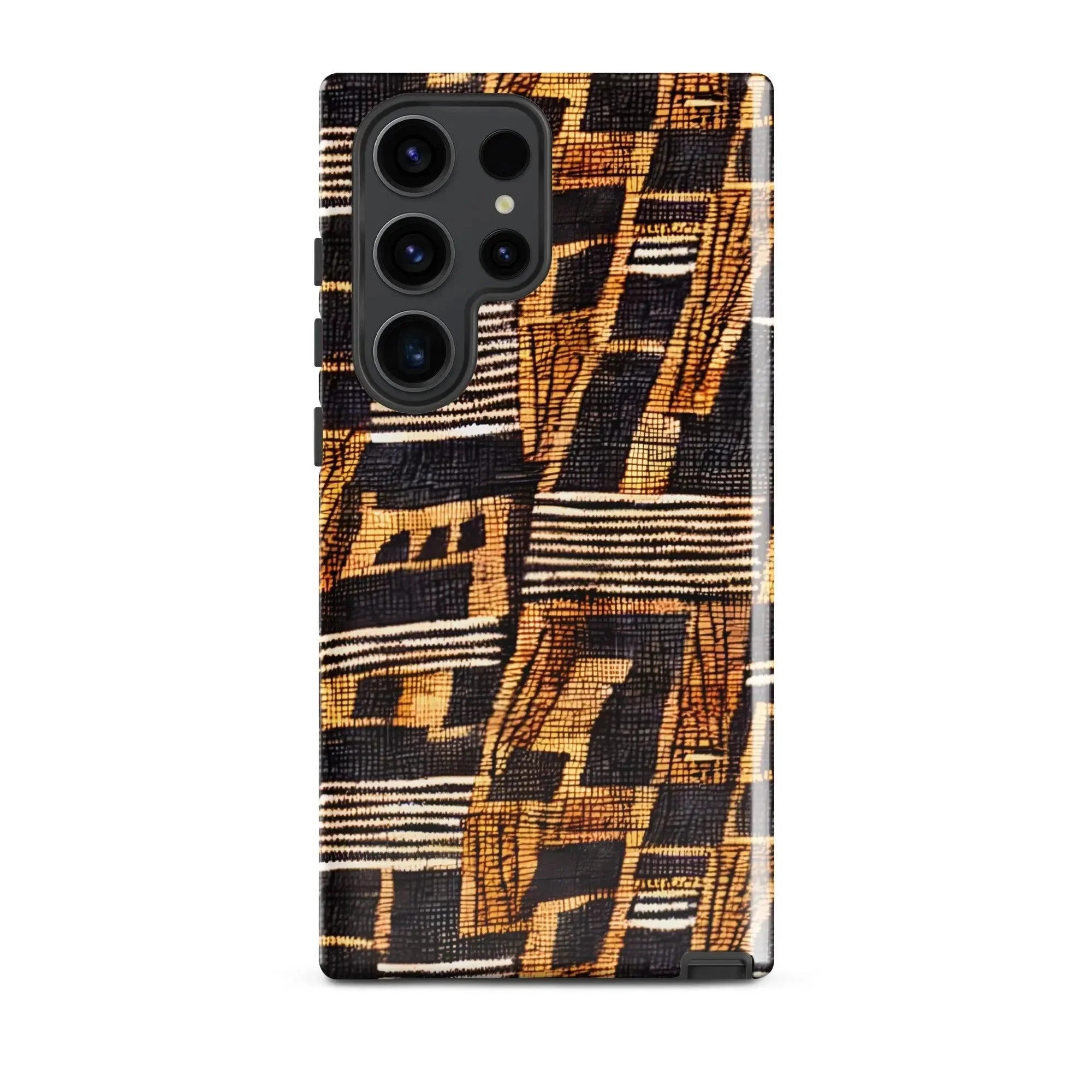 Timbuktu Gold Mud Cloth Samsung Case - The Global Wanderer