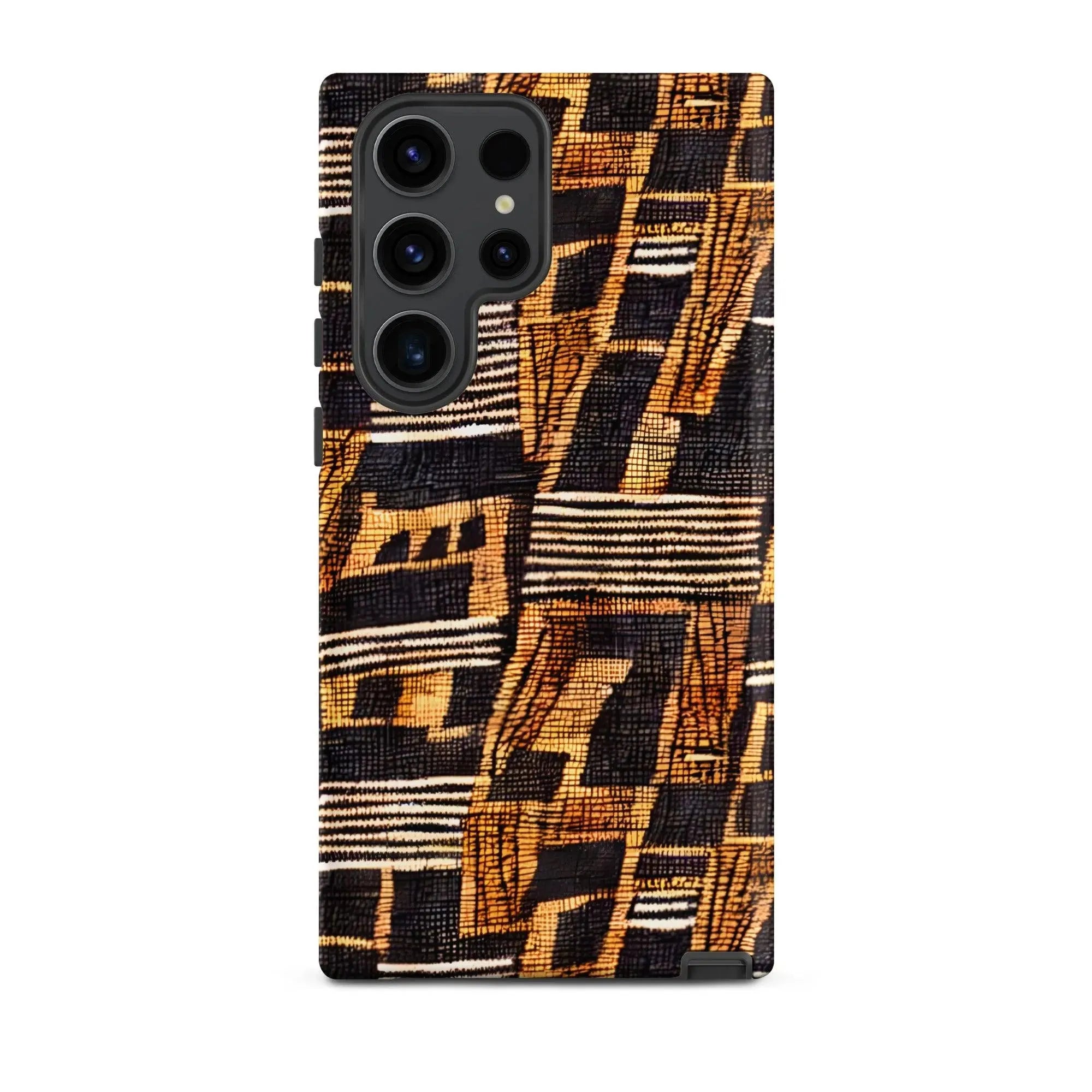 Timbuktu Gold Mud Cloth Samsung Case - The Global Wanderer
