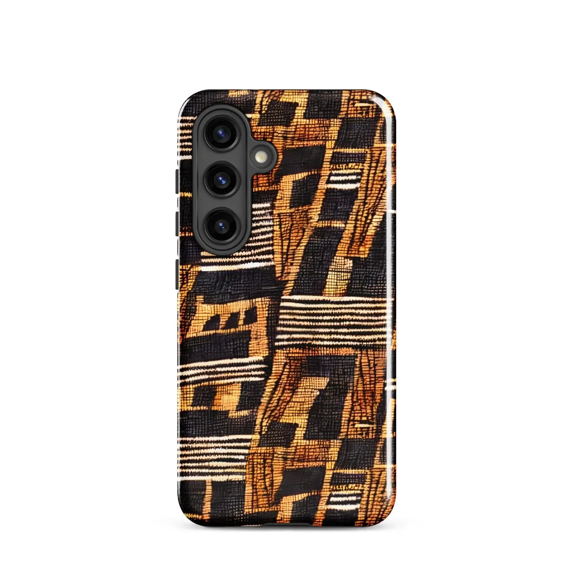 Timbuktu Gold Mud Cloth Samsung Case - The Global Wanderer