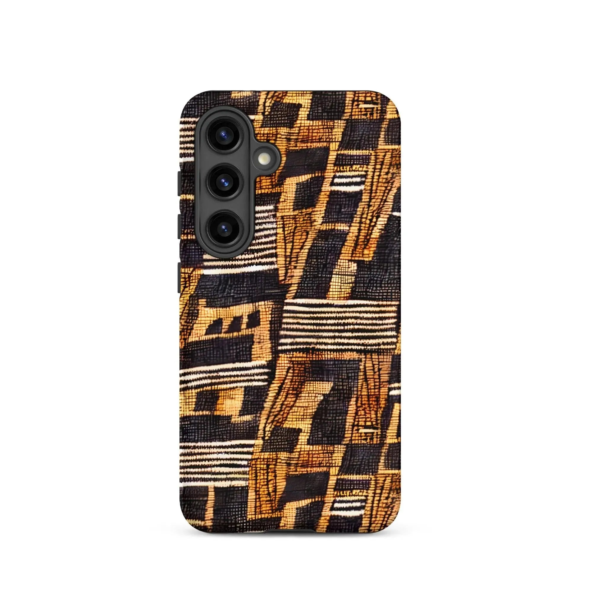 Timbuktu Gold Mud Cloth Samsung Case - The Global Wanderer