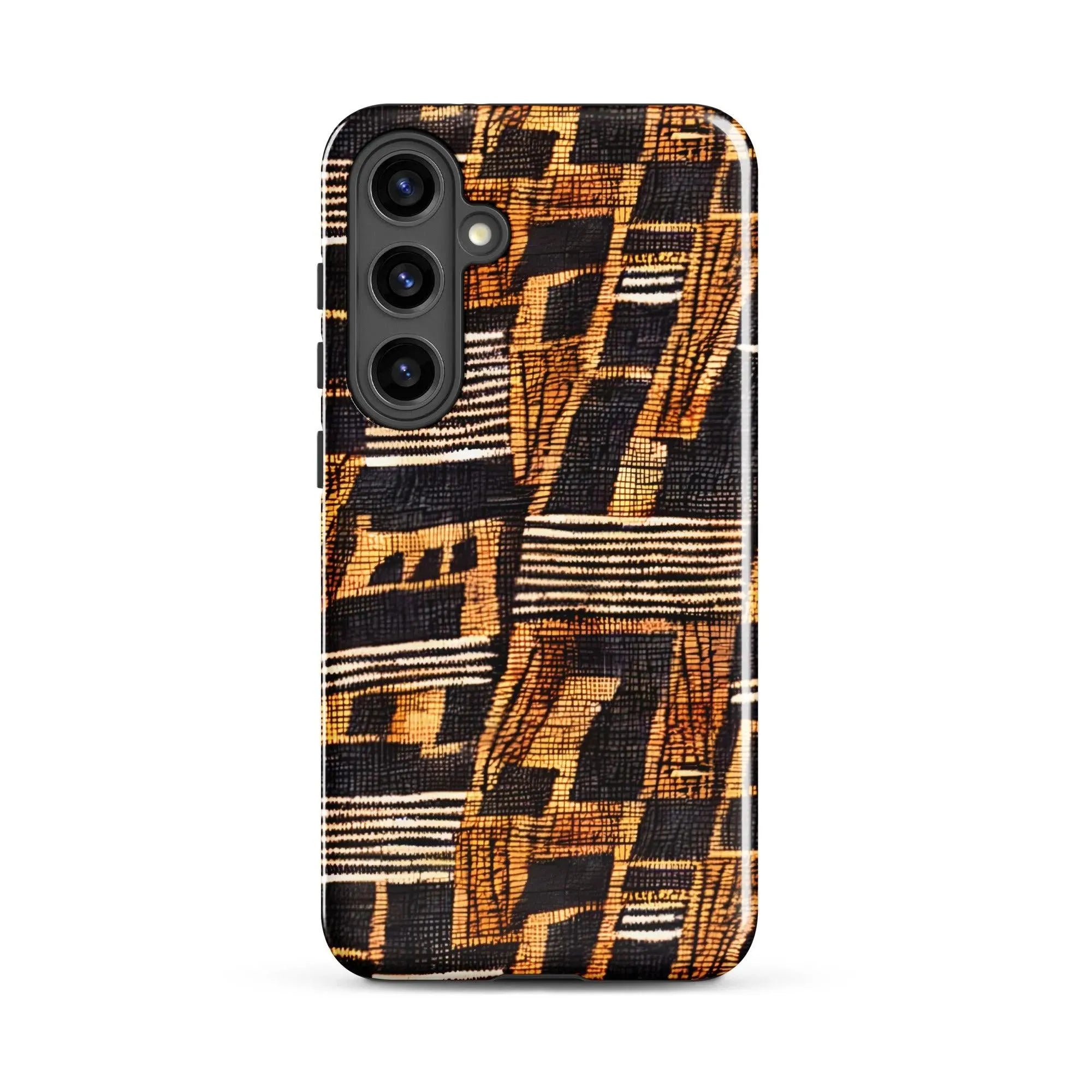Timbuktu Gold Mud Cloth Samsung Case - The Global Wanderer