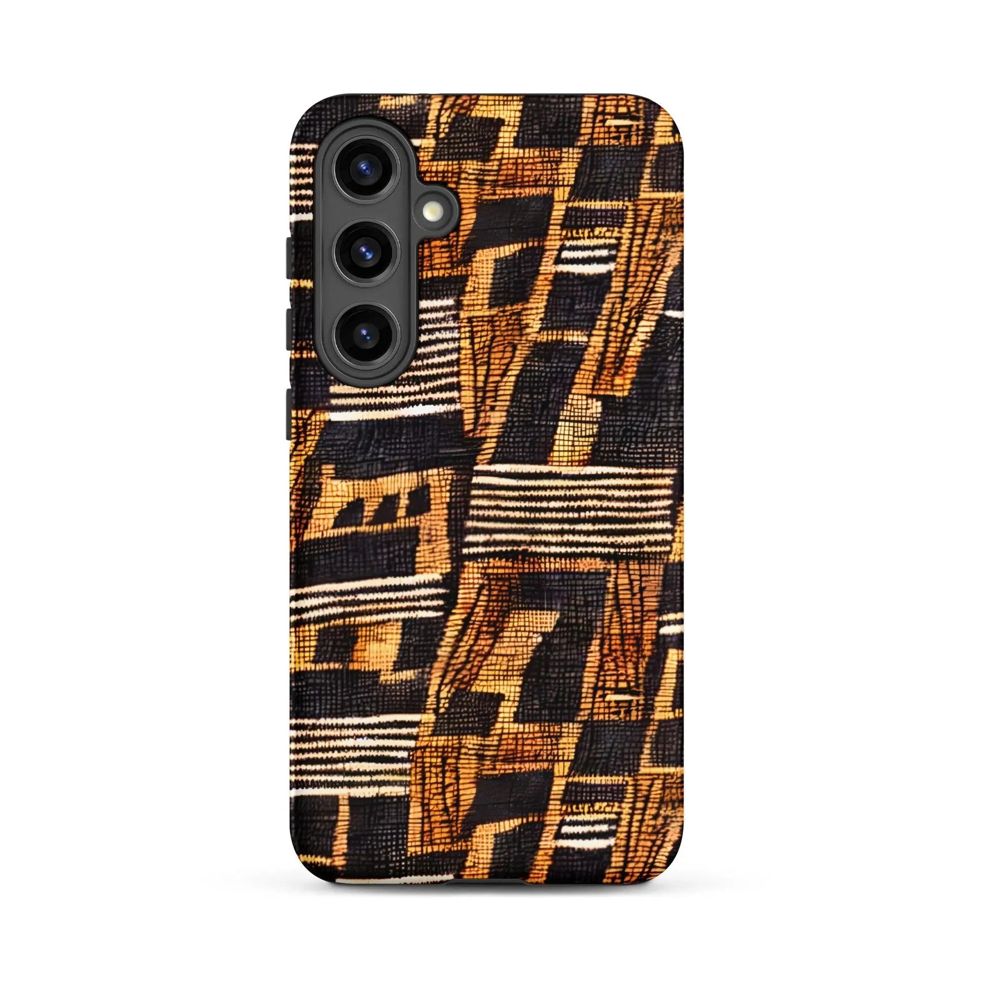 Timbuktu Gold Mud Cloth Samsung Case - The Global Wanderer