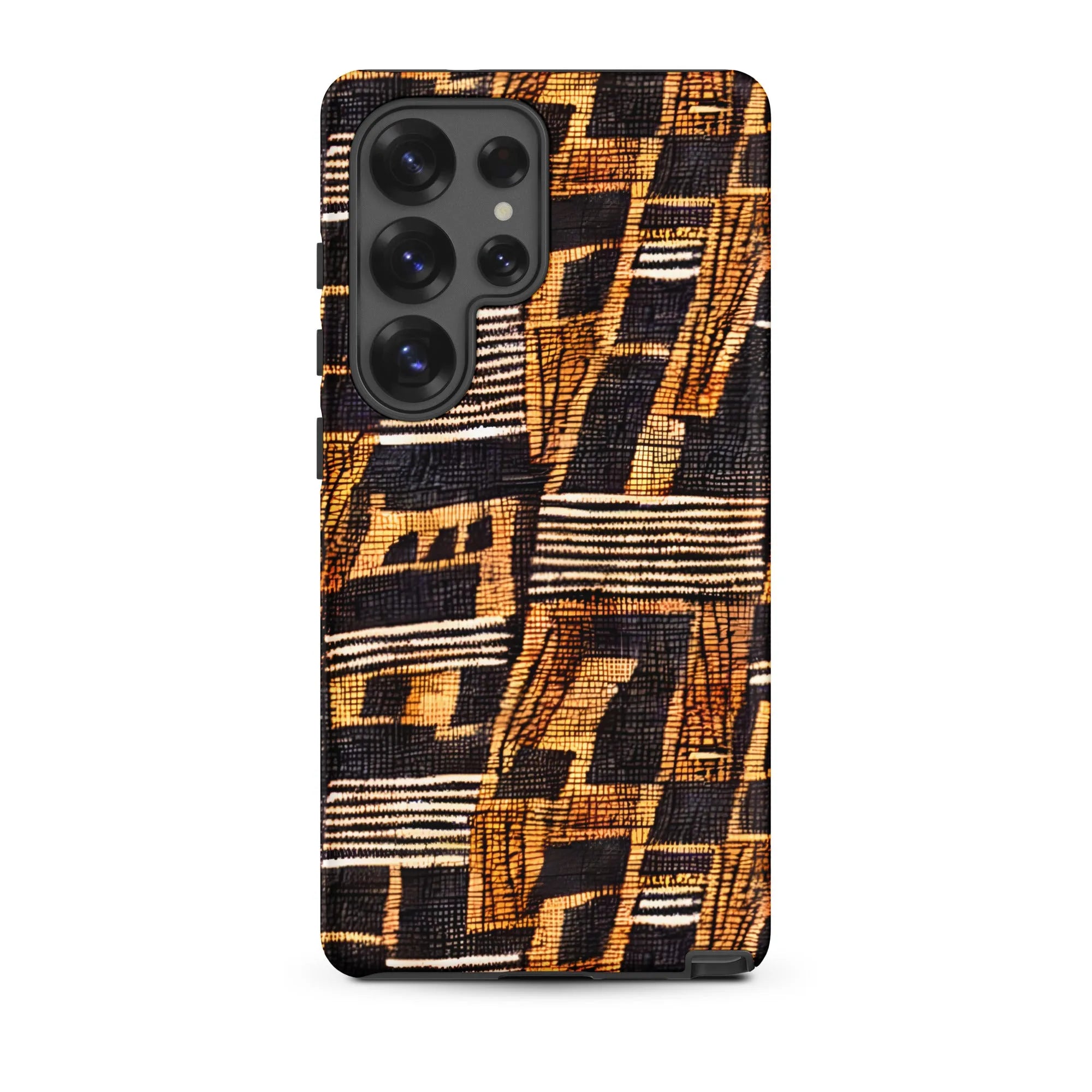 Timbuktu Gold Mud Cloth Samsung Case - The Global Wanderer