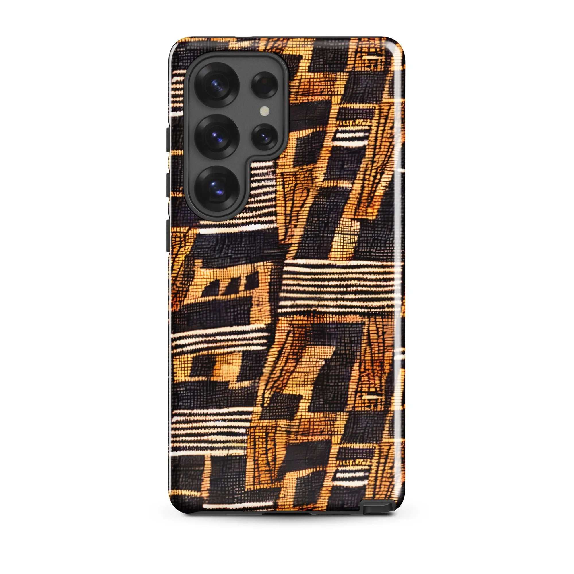 Timbuktu Gold Mud Cloth Samsung Case - The Global Wanderer