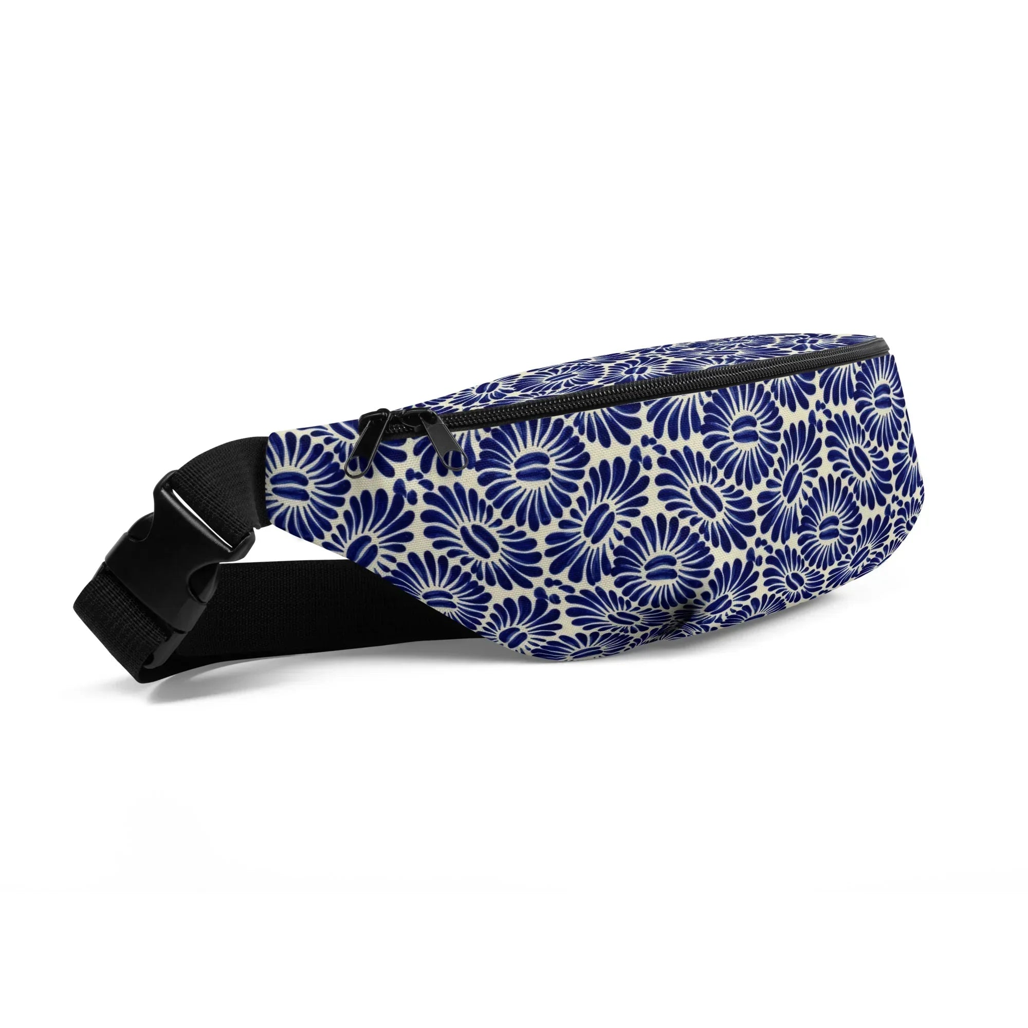 Tlaxcala Talavera Tile Fanny Pack - The Global Wanderer