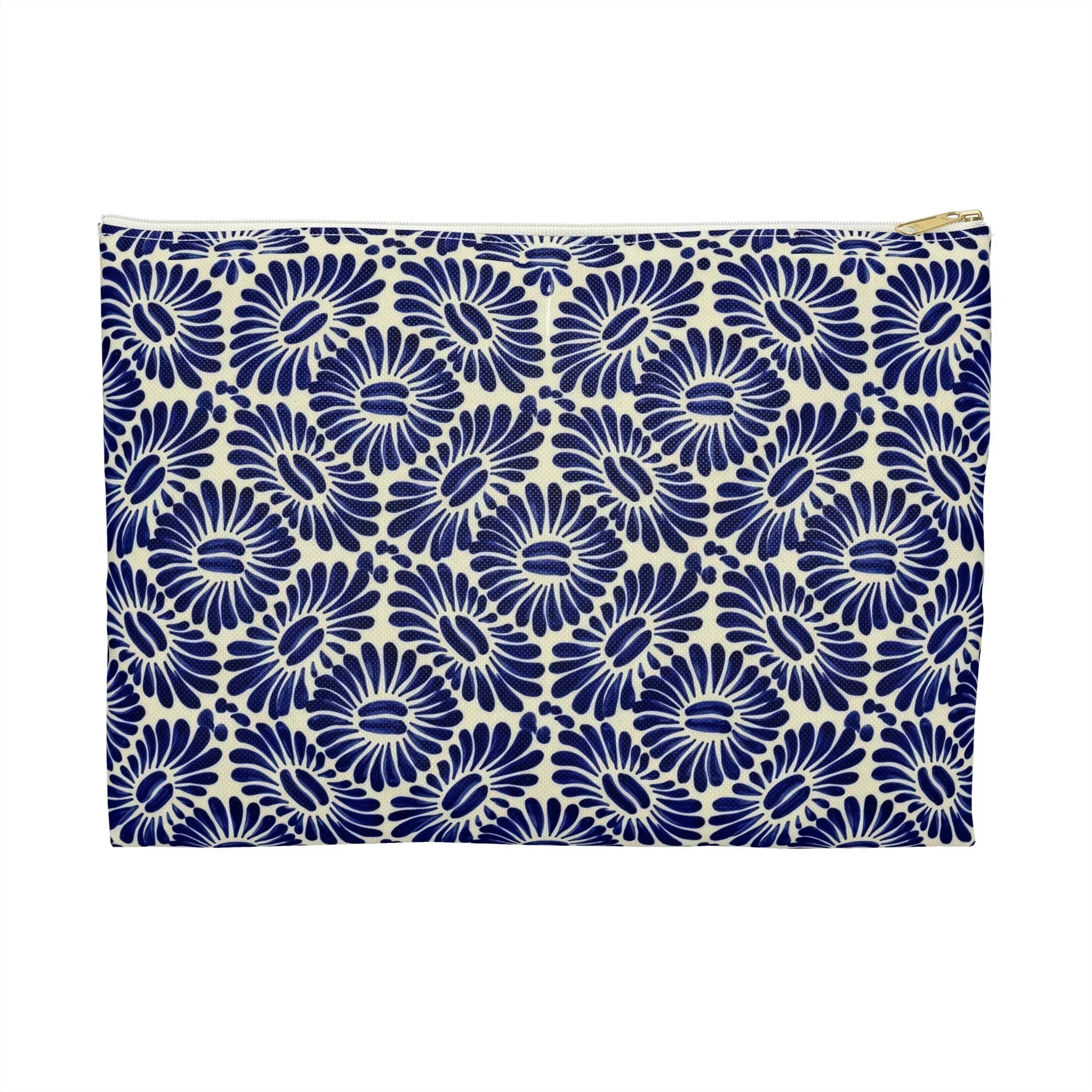 Tlaxcala Talavera Tile Flat Pouch - The Global Wanderer