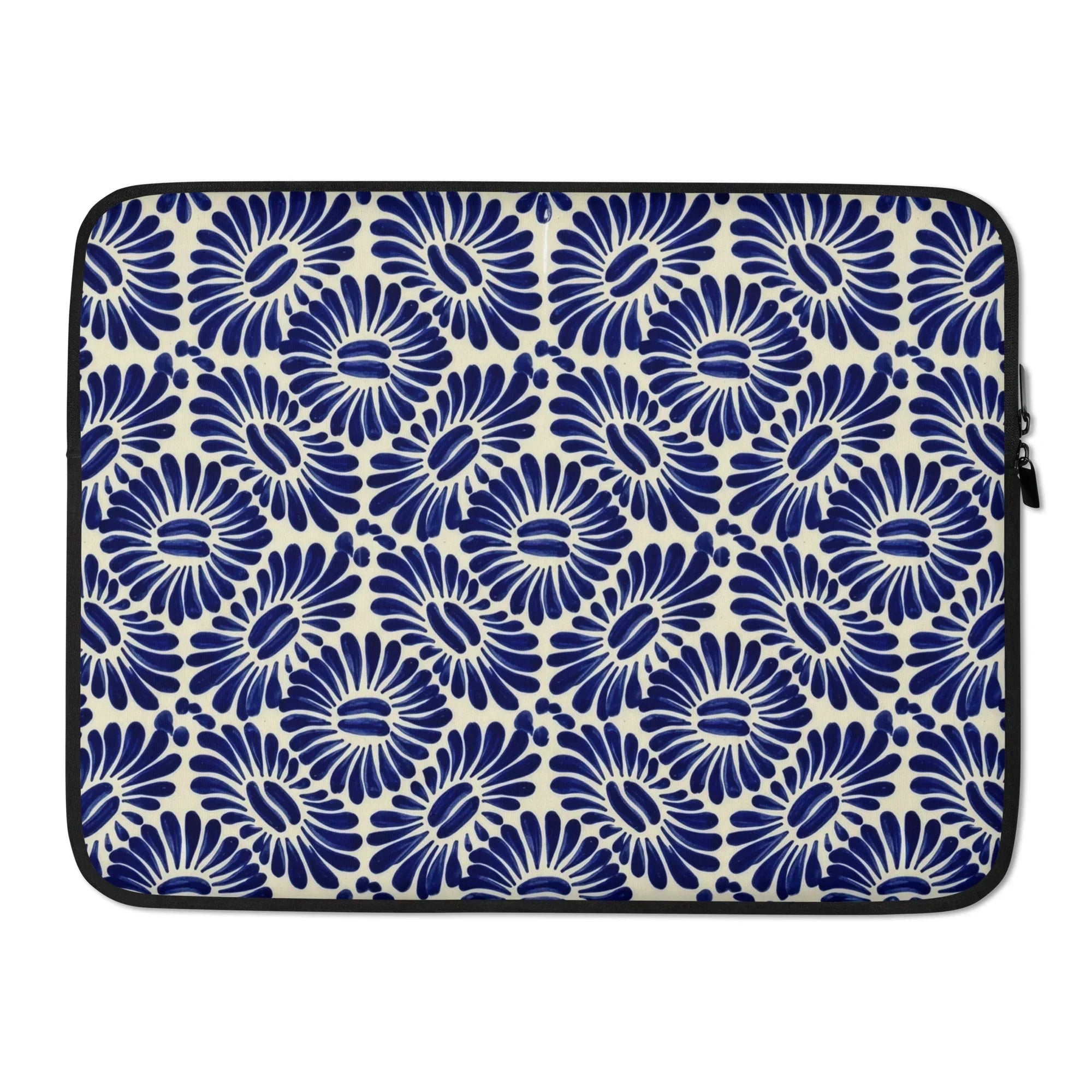 Tlaxcala Talavera Tile Laptop Case - The Global Wanderer