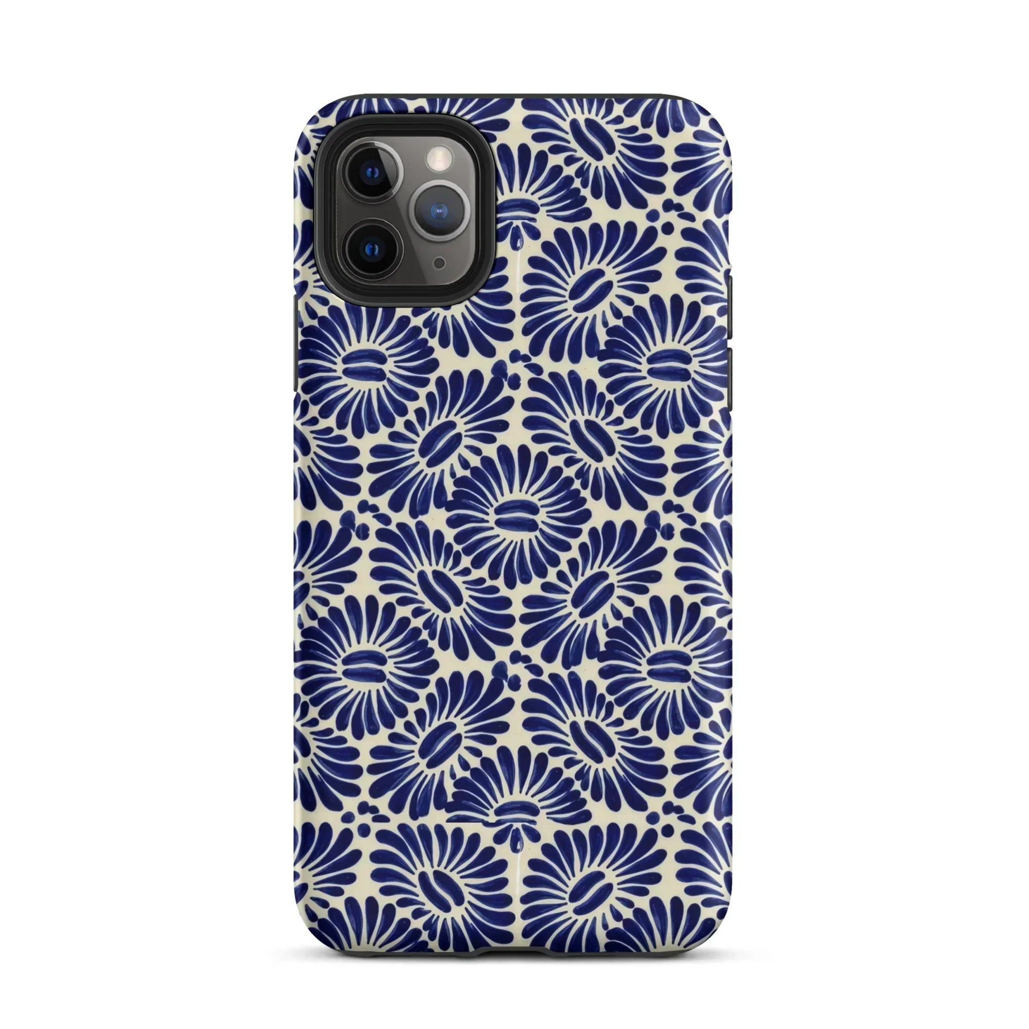 Tlaxcala Talavera Tile MagSafe iPhone Case - The Global Wanderer