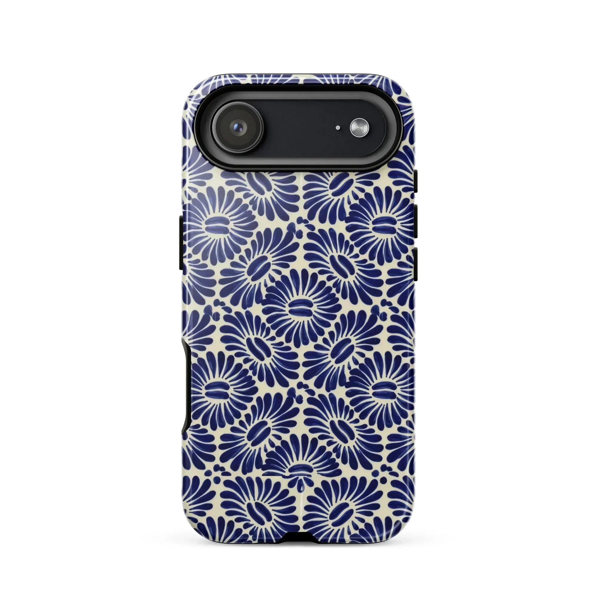 Tlaxcala Talavera Tile MagSafe iPhone Case - The Global Wanderer
