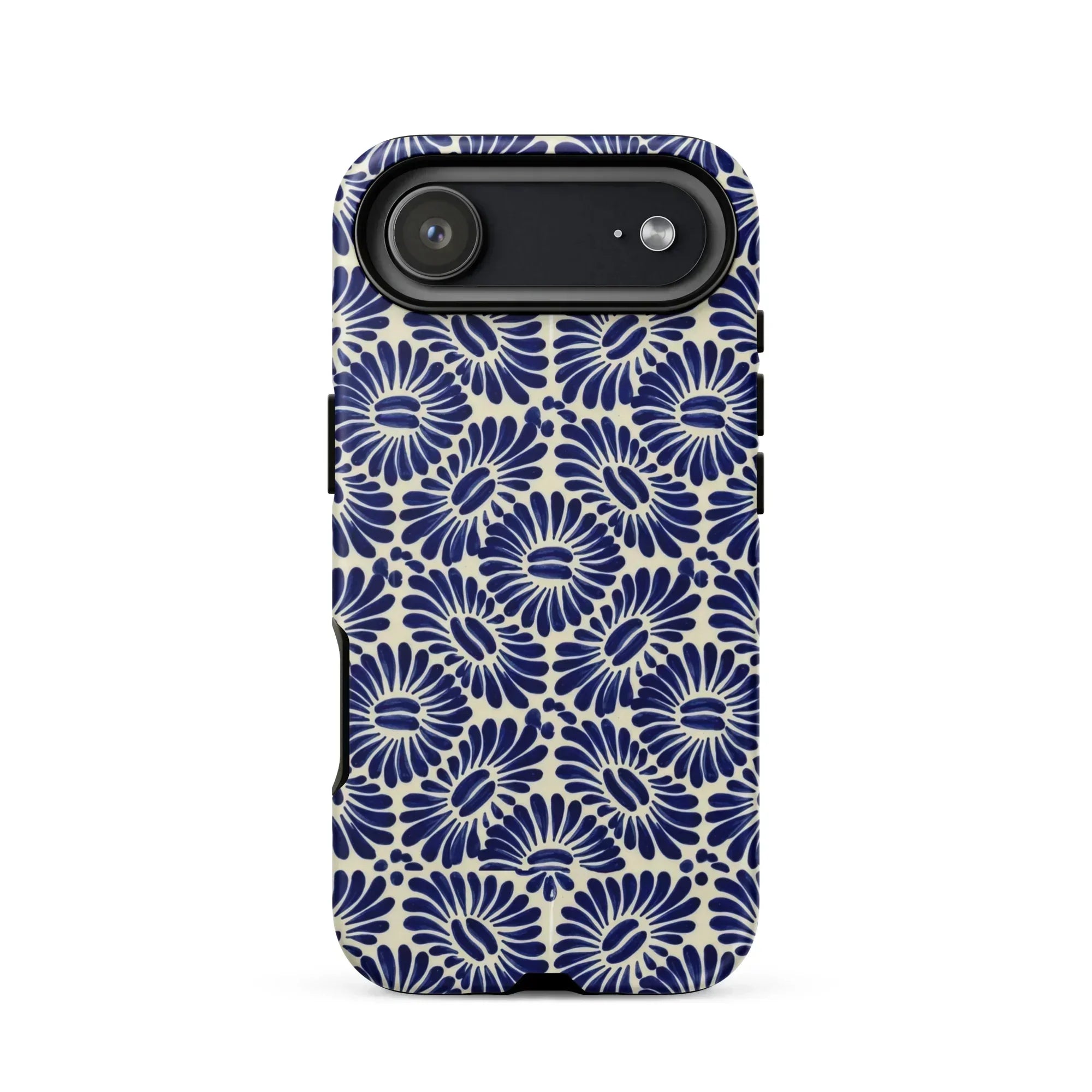 Tlaxcala Talavera Tile MagSafe iPhone Case - The Global Wanderer