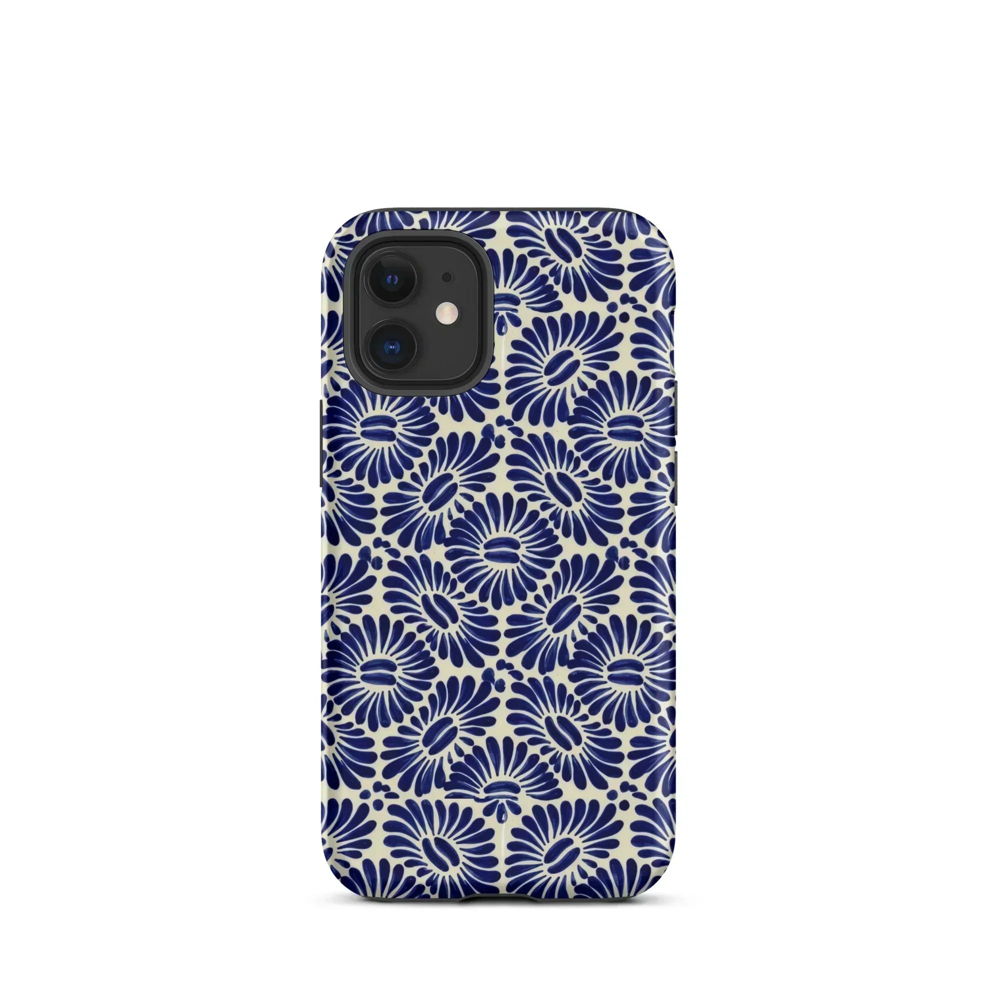 Tlaxcala Talavera Tile MagSafe iPhone Case - The Global Wanderer