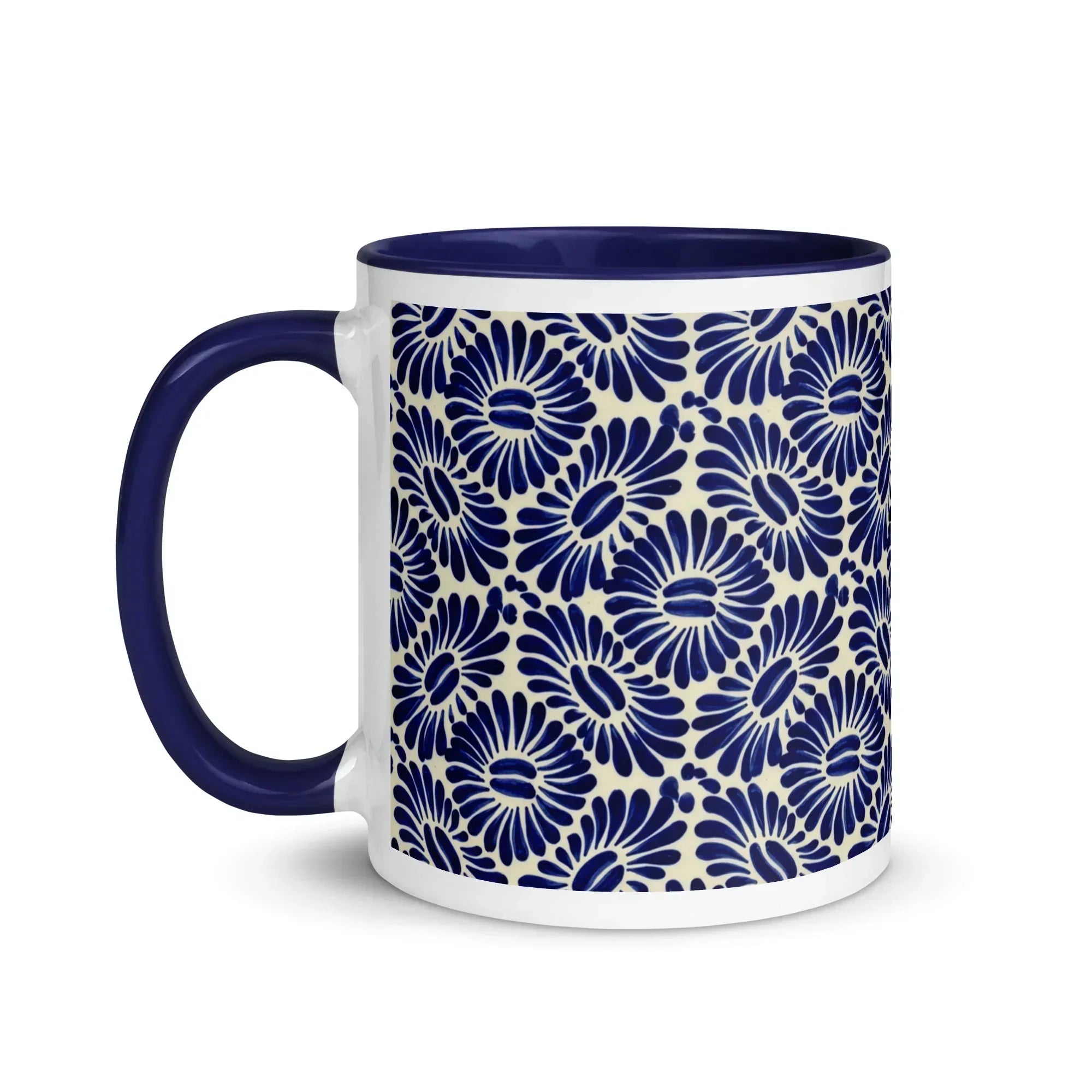 Tlaxcala Talavera Tile Mug - The Global Wanderer