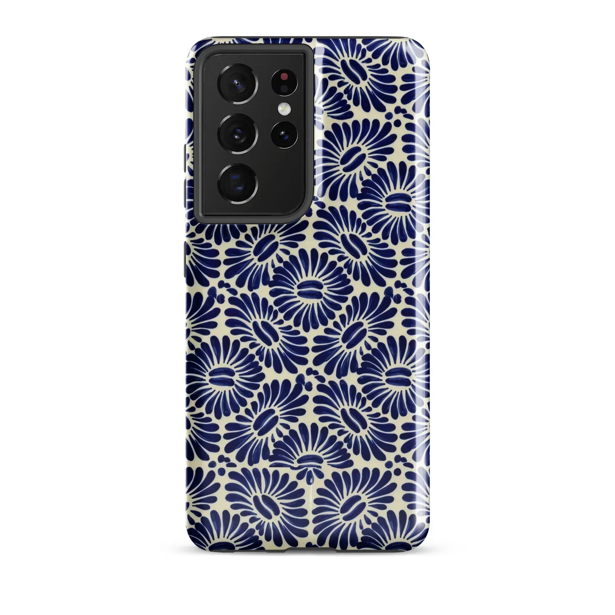 Tlaxcala Talavera Tile Samsung Case - The Global Wanderer