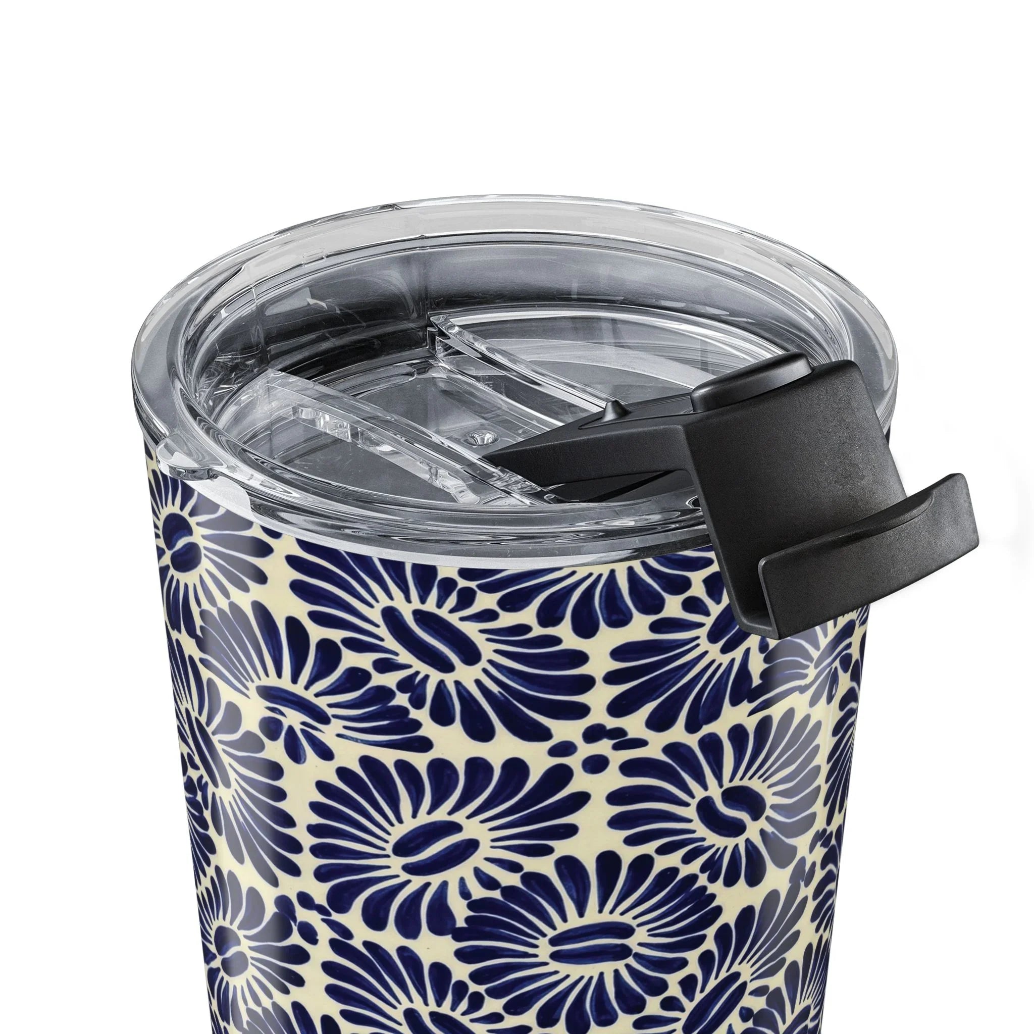 Tlaxcala Talavera Tile Tumbler - The Global Wanderer