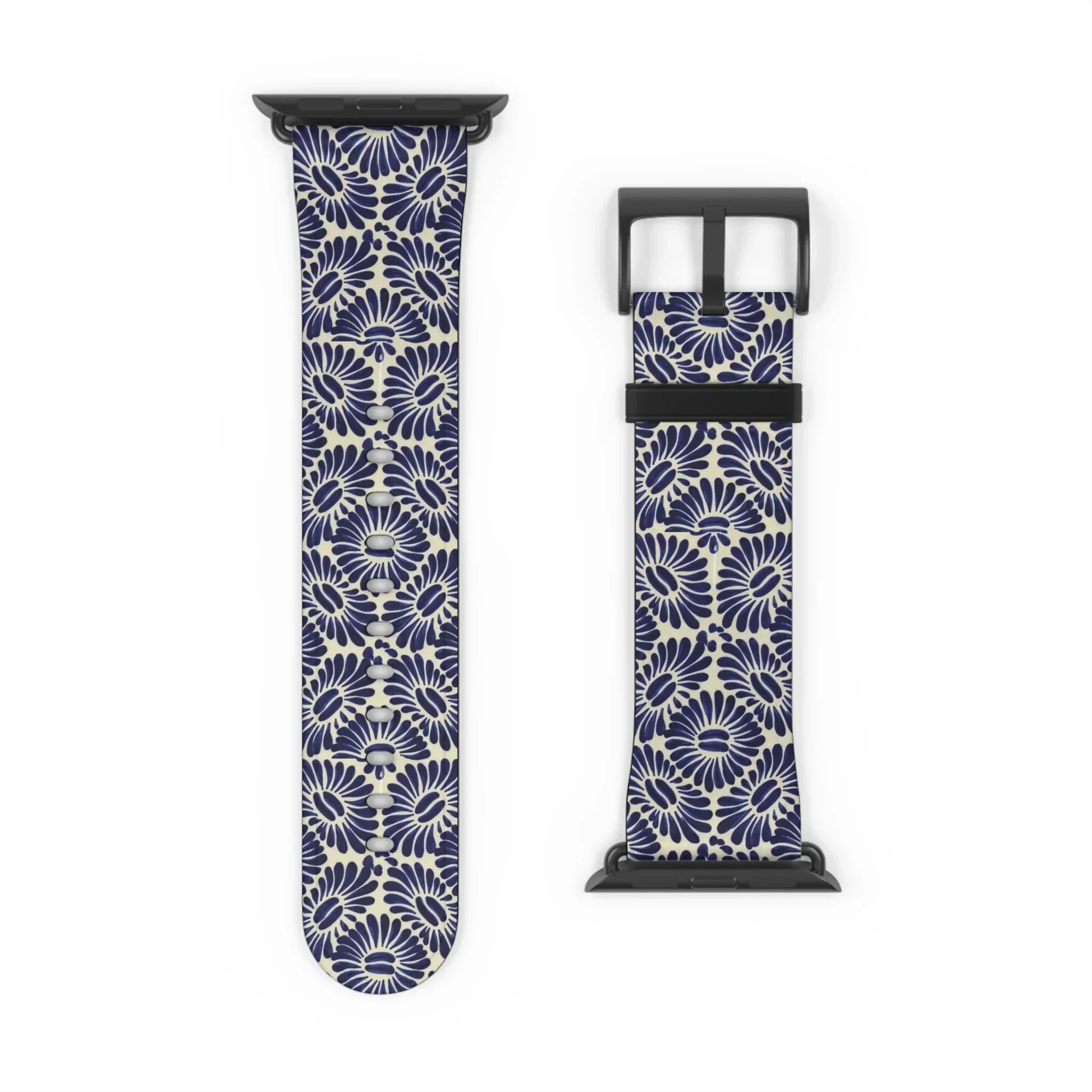 Tlaxcala Talavera Tile Watch Band - The Global Wanderer