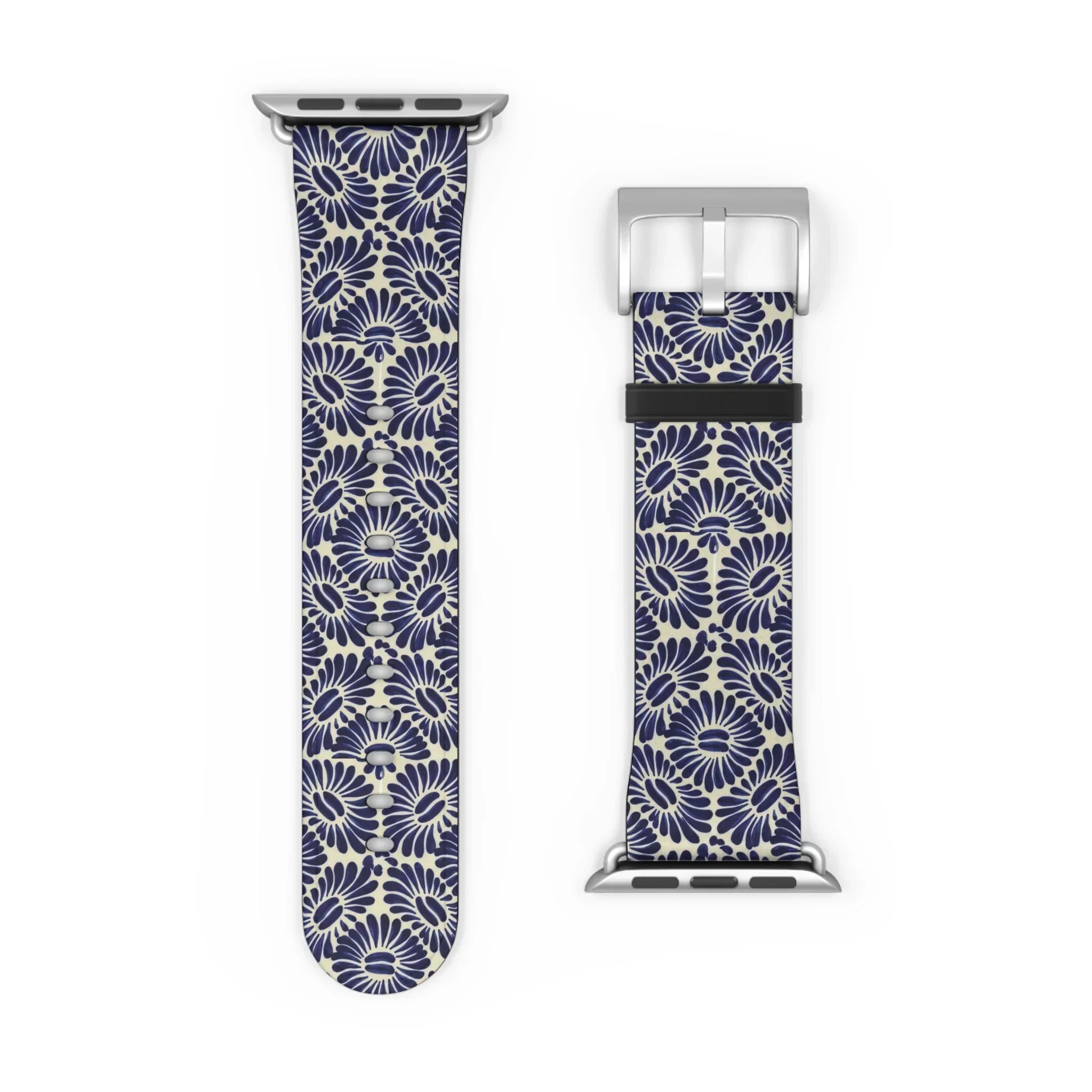 Tlaxcala Talavera Tile Watch Band - The Global Wanderer