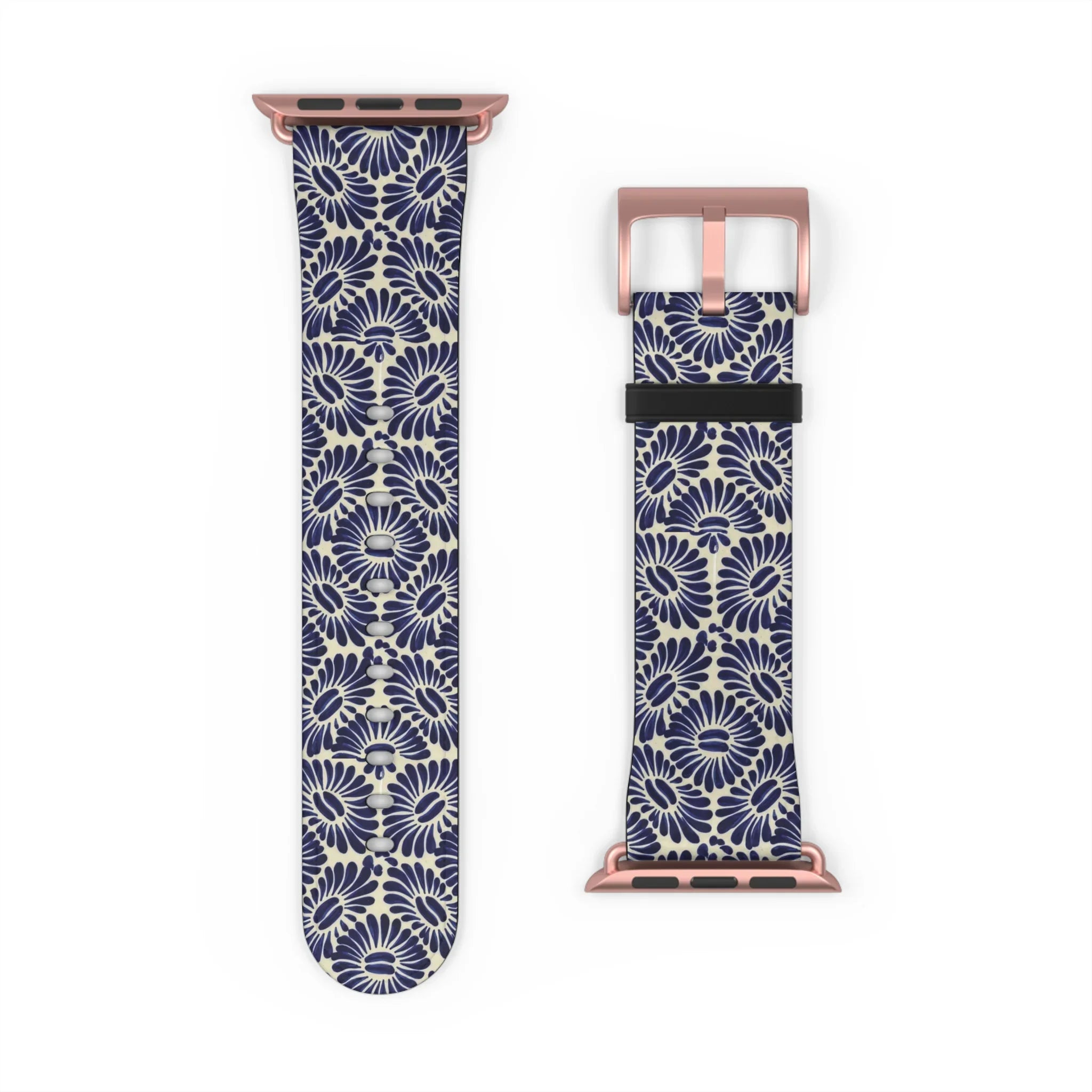 Tlaxcala Talavera Tile Watch Band - The Global Wanderer