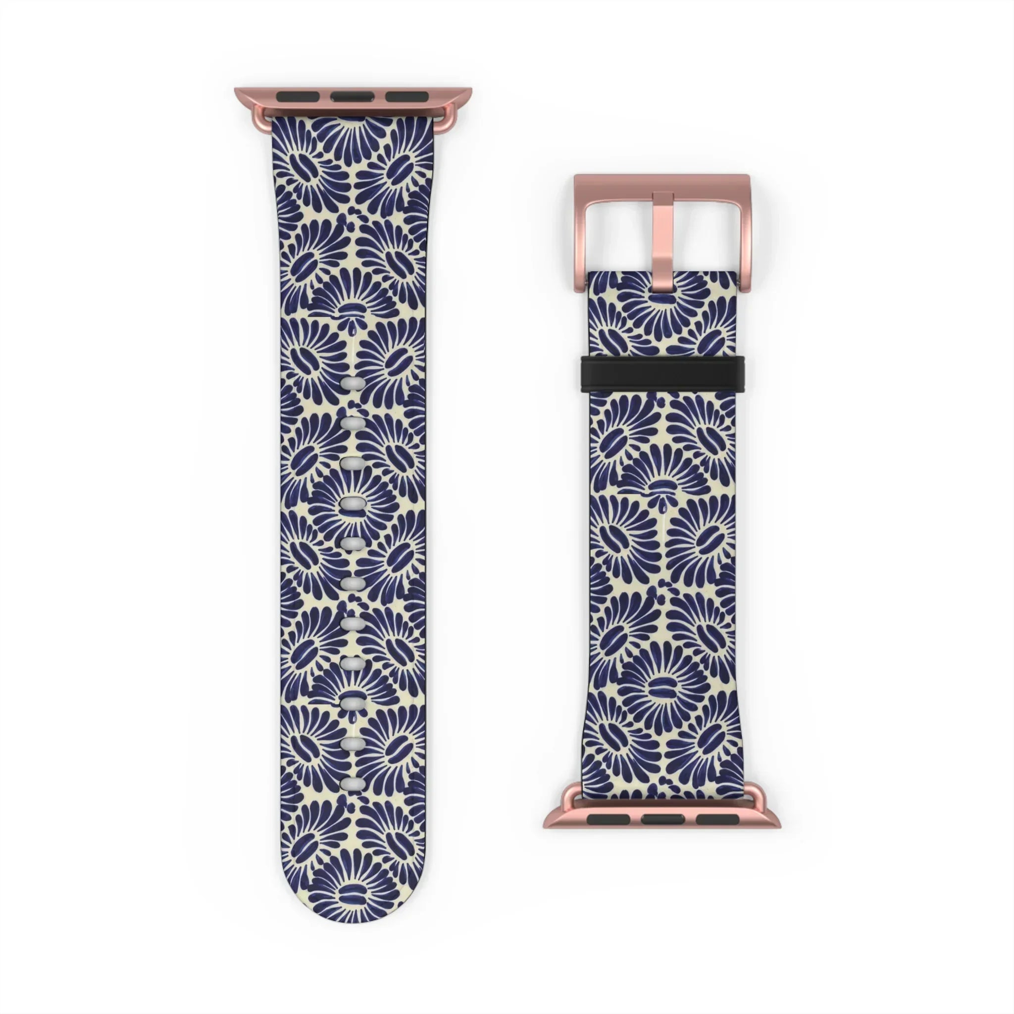 Tlaxcala Talavera Tile Watch Band - The Global Wanderer