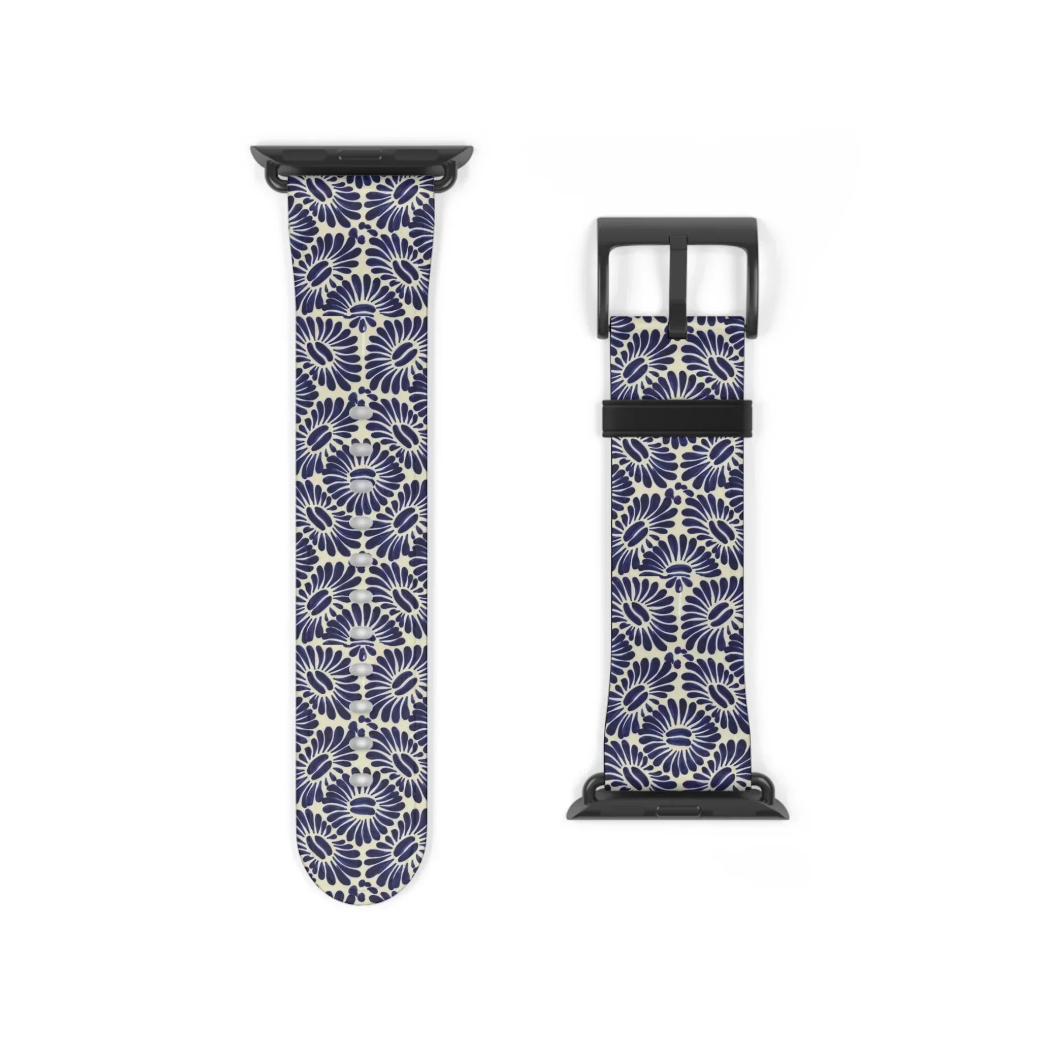 Tlaxcala Talavera Tile Watch Band - The Global Wanderer