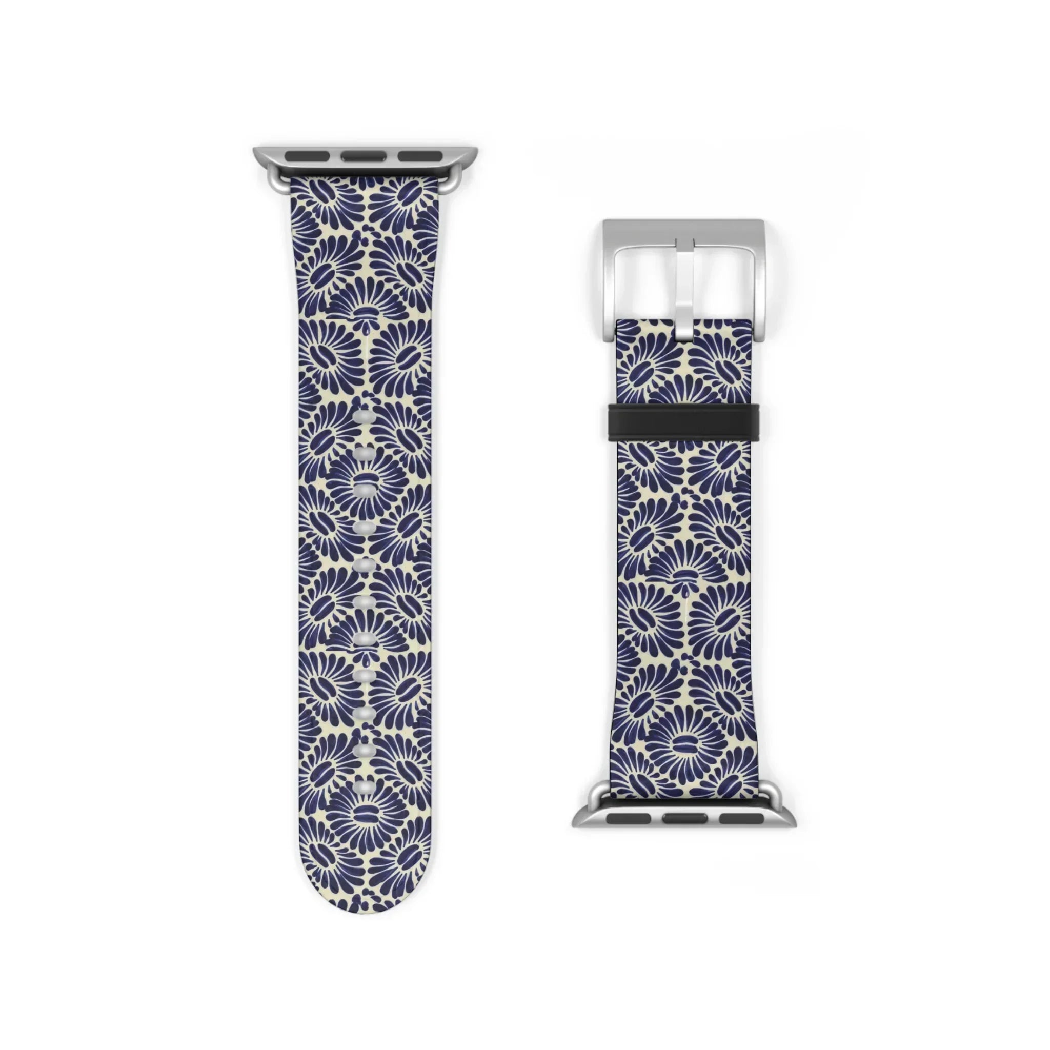 Tlaxcala Talavera Tile Watch Band - The Global Wanderer