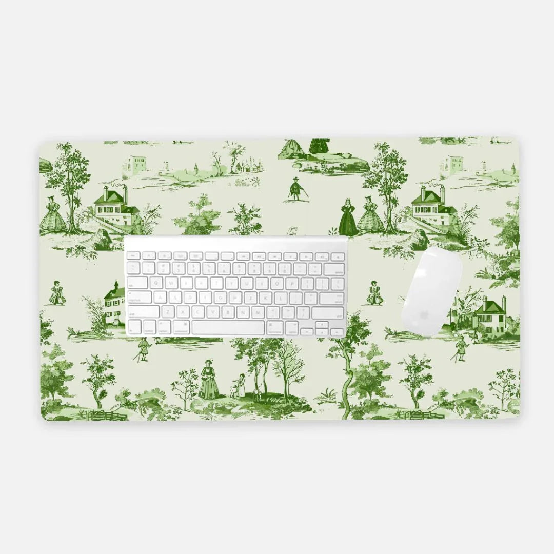 Toile d’Avignon Desk Mat - The Global Wanderer