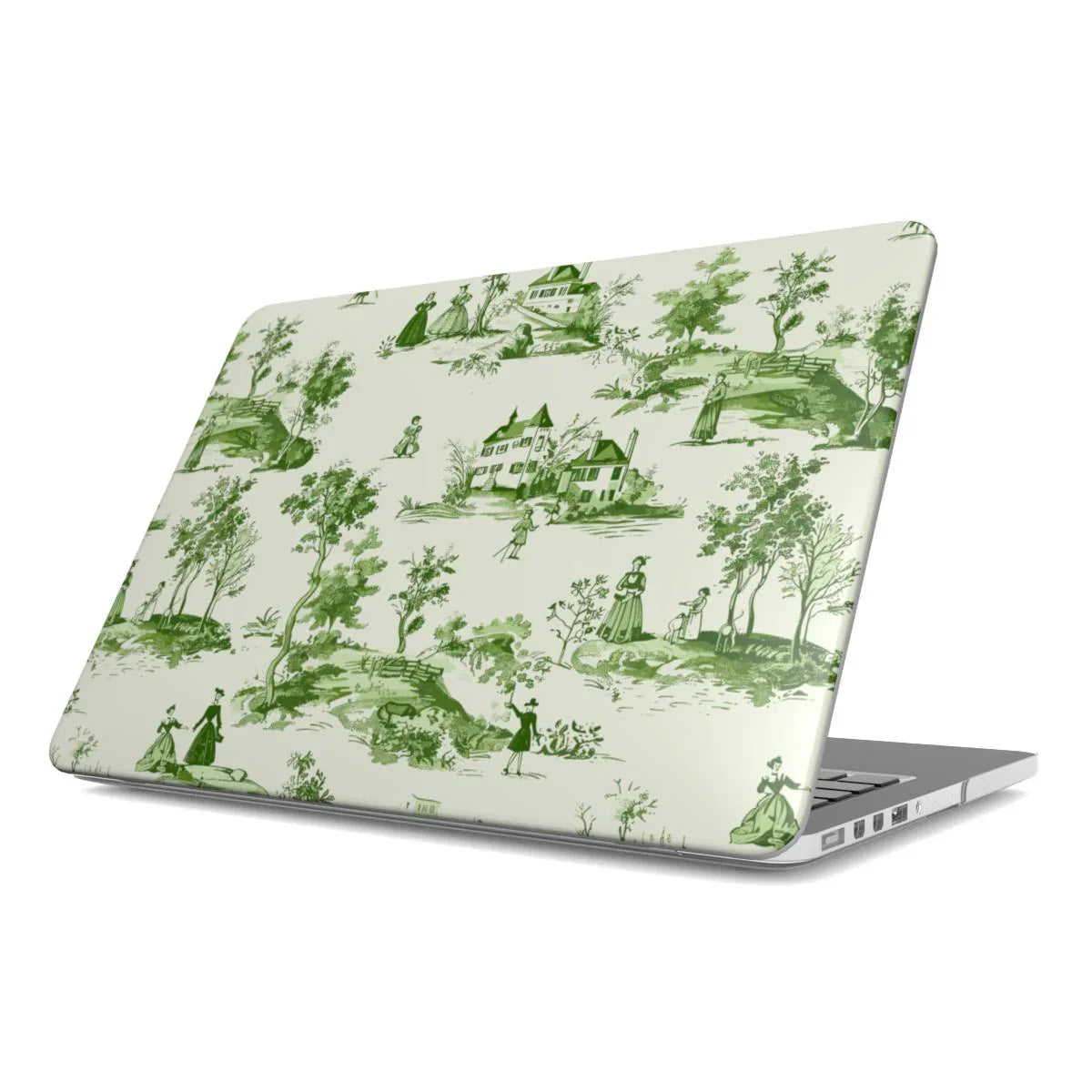 Toile d’Avignon MacBook Case - The Global Wanderer