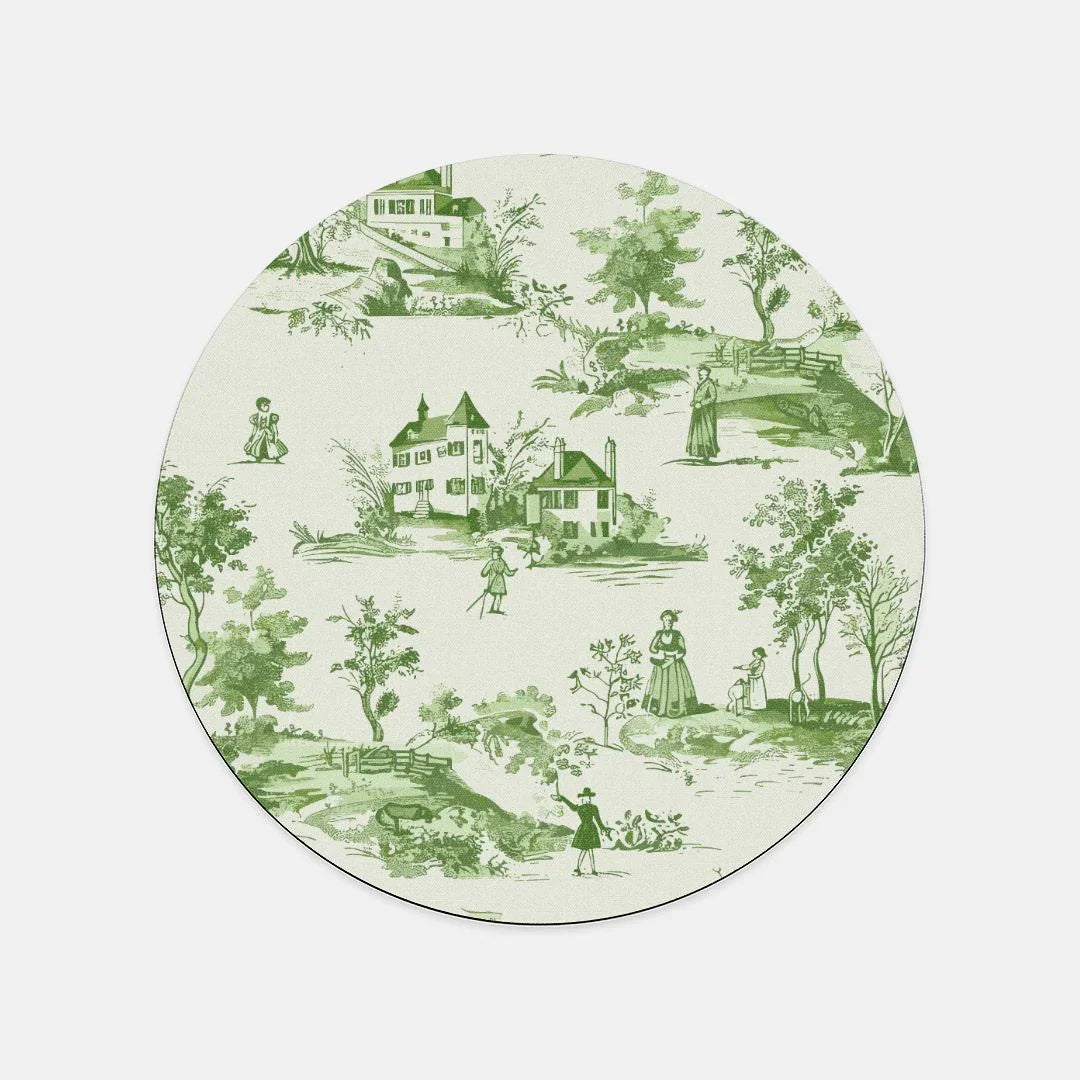 Toile d’Avignon Mouse Pad - The Global Wanderer