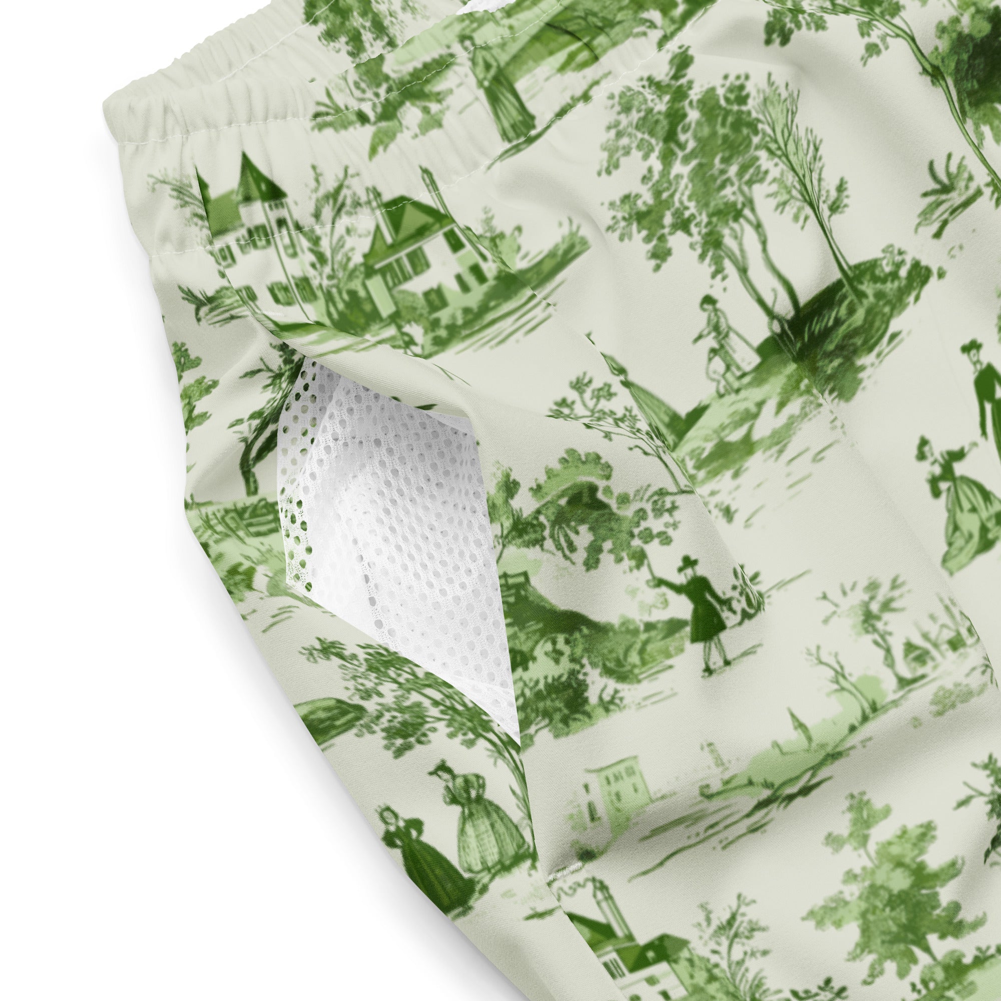 Toile d'Avignon Recycled Swim Trunks - The Global Wanderer