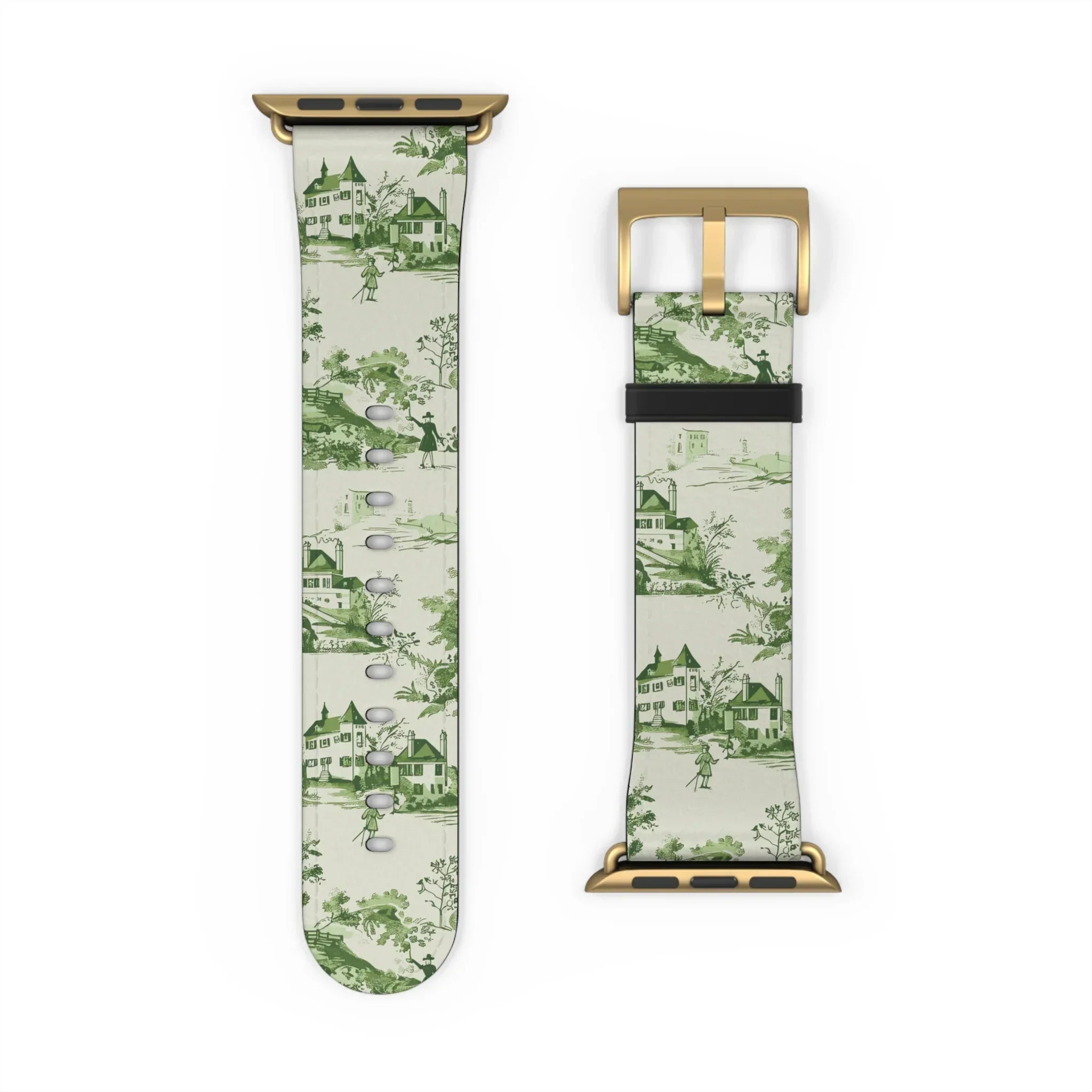 Toile d’Avignon Watch Band - The Global Wanderer