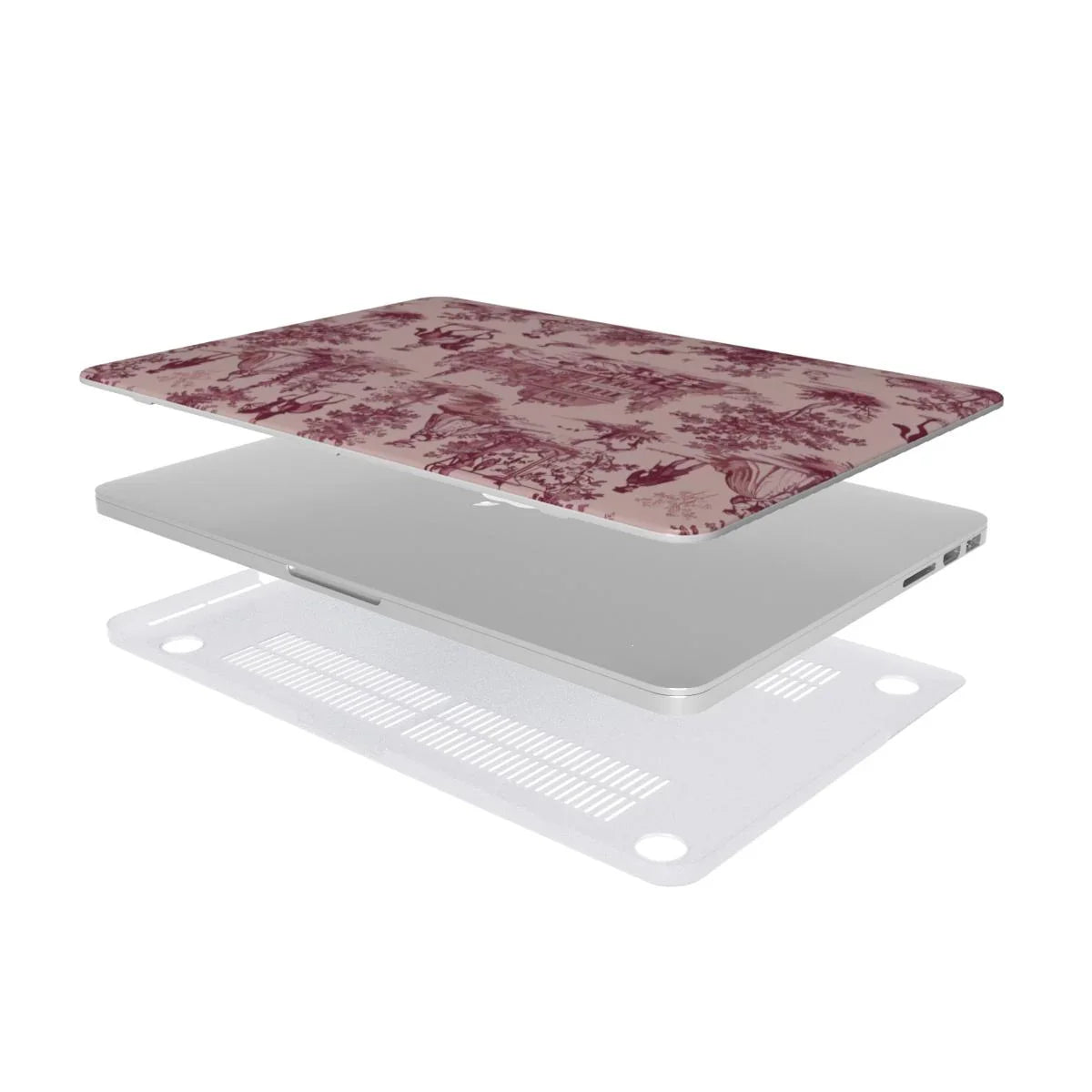 Toile de Paris MacBook Case - The Global Wanderer