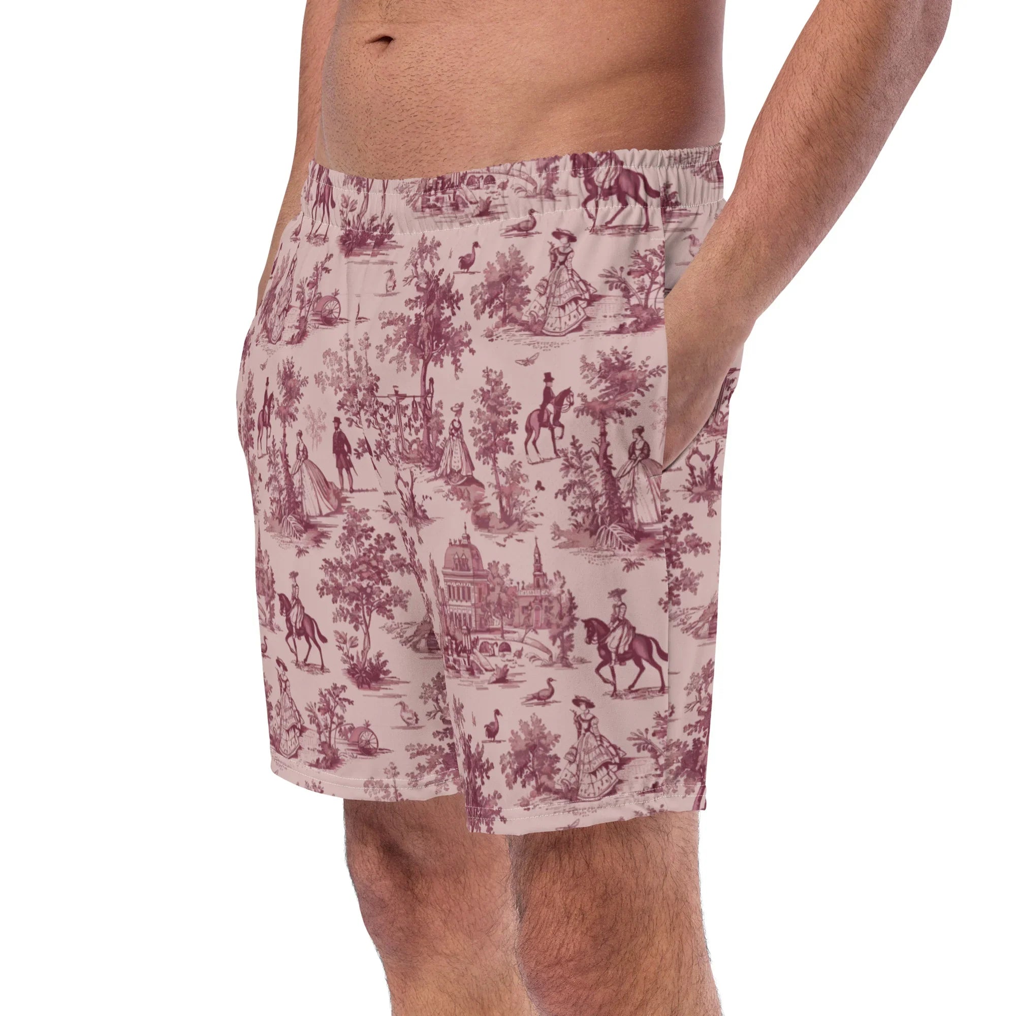 Toile de Paris Recycled Swim Trunks - The Global Wanderer