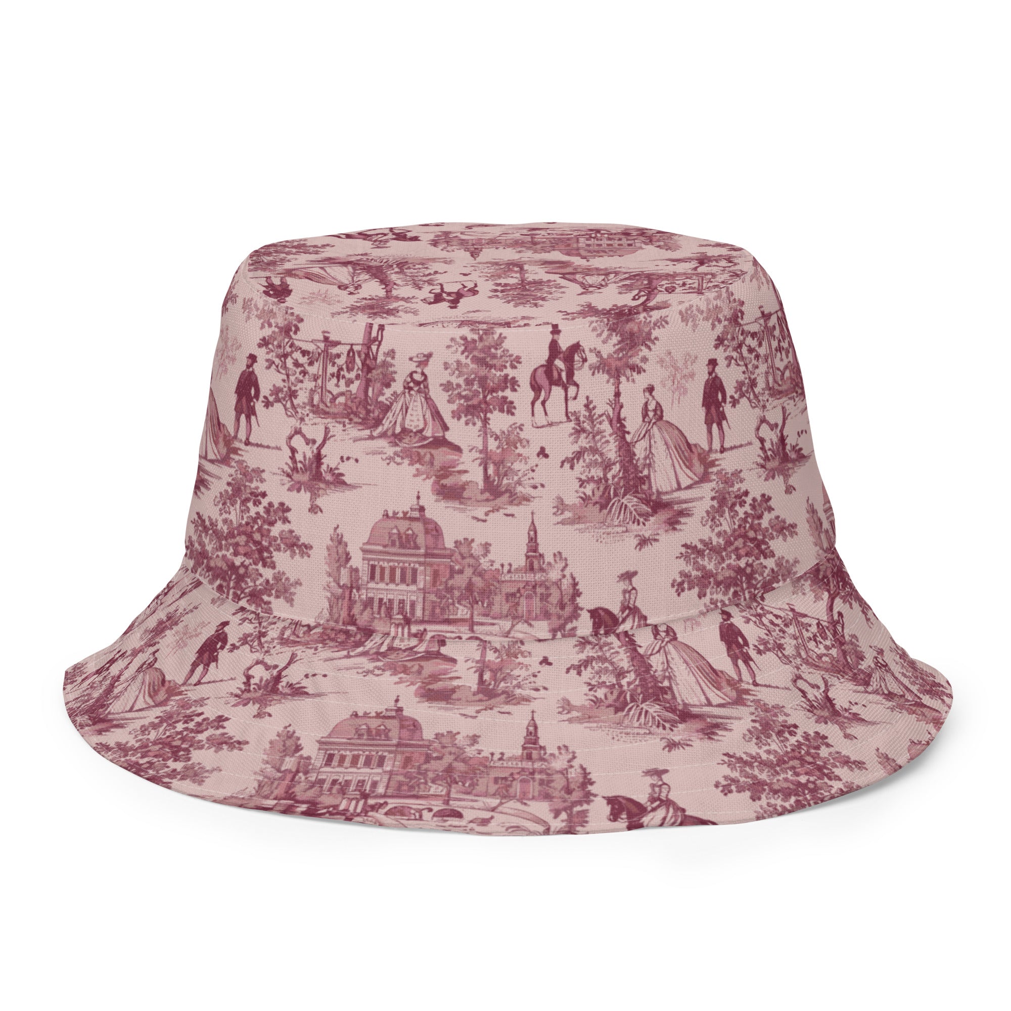 Toile de Paris Reversible Bucket Hat - The Global Wanderer