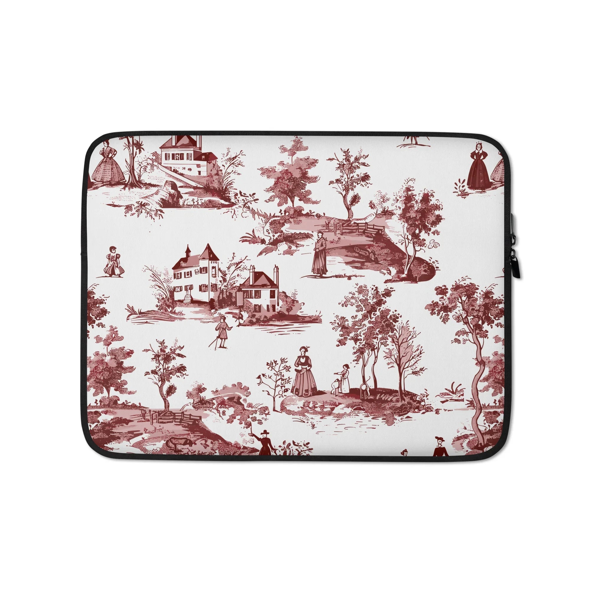 Toile de Rouen Laptop Casae - The Global Wanderer