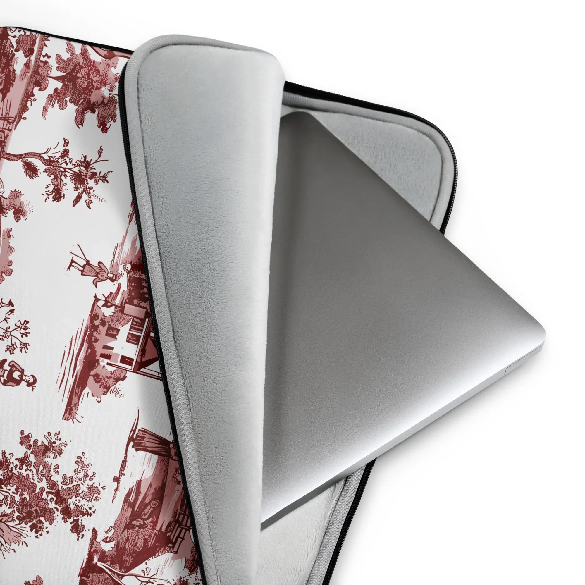 Toile de Rouen Laptop Casae - The Global Wanderer