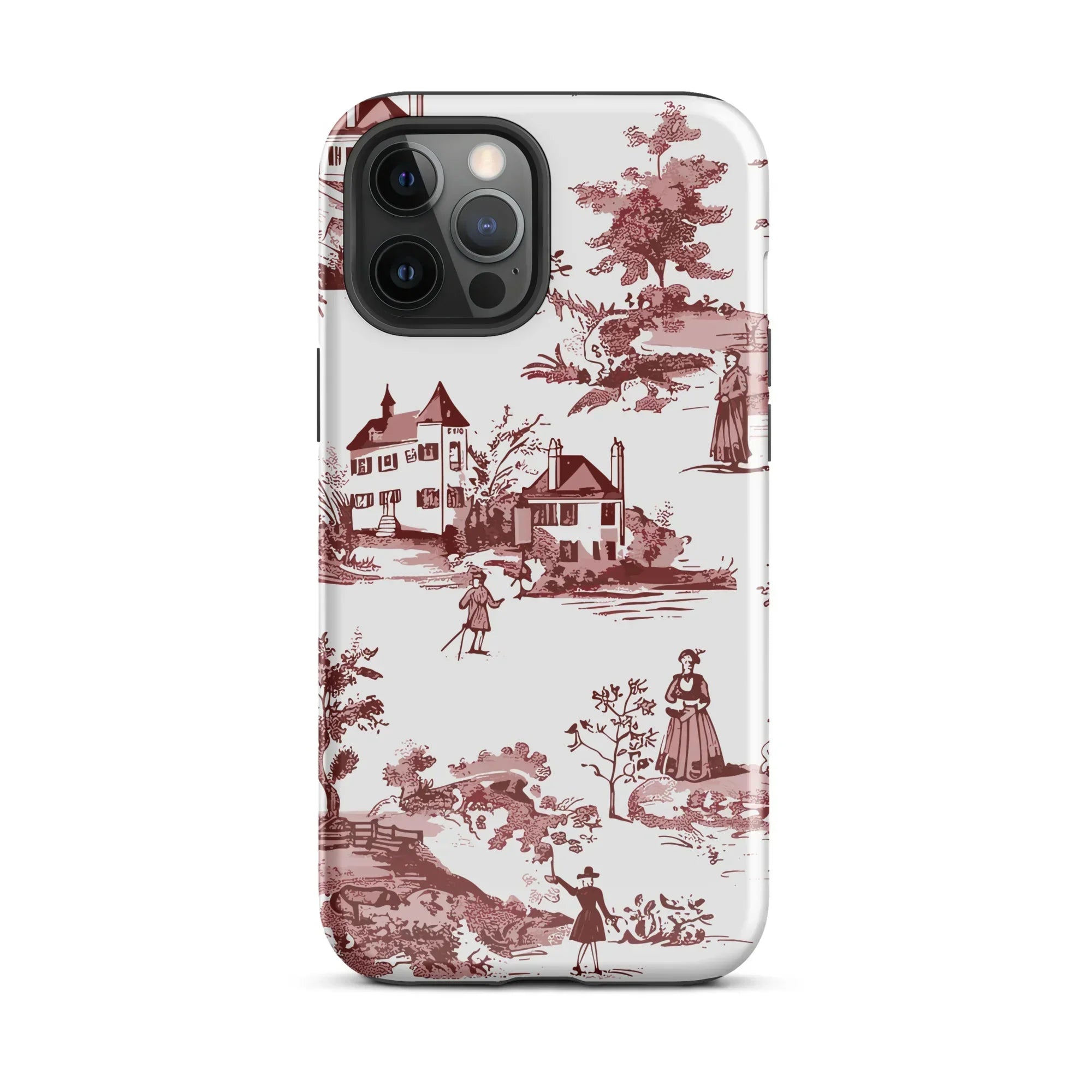 Toile de Rouen MagSafe iPhone Case - The Global Wanderer