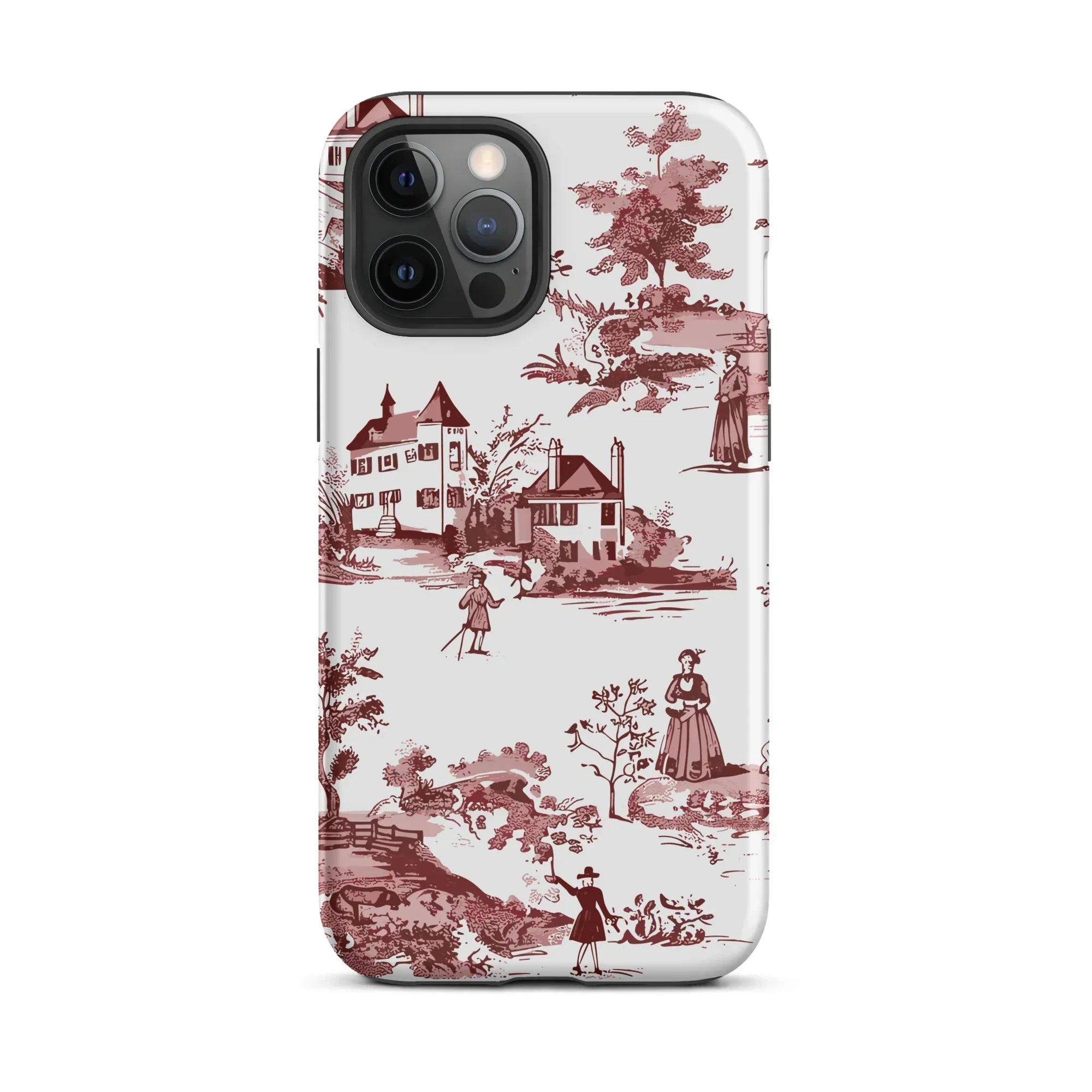 Toile de Rouen MagSafe iPhone Case - The Global Wanderer