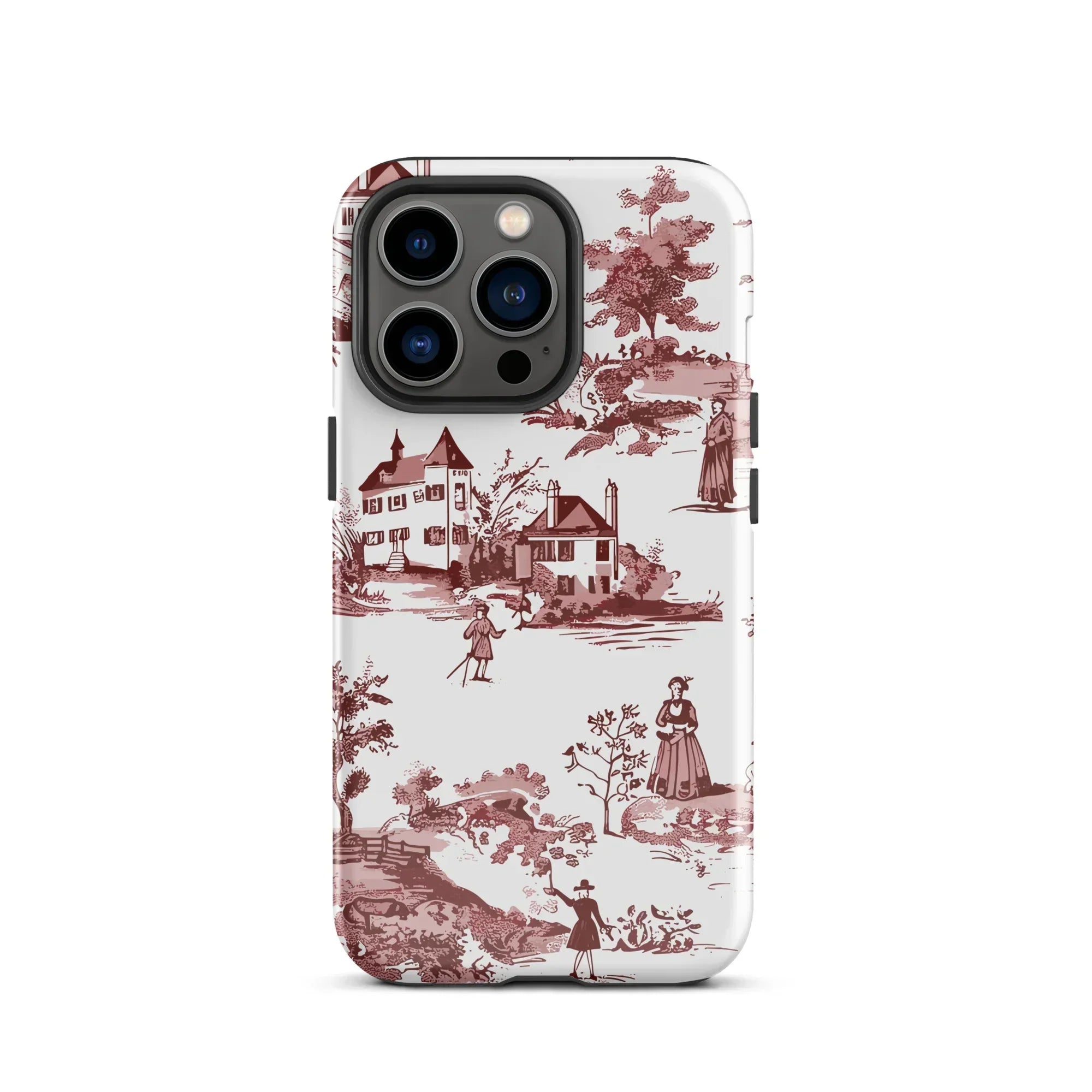 Toile de Rouen MagSafe iPhone Case - The Global Wanderer