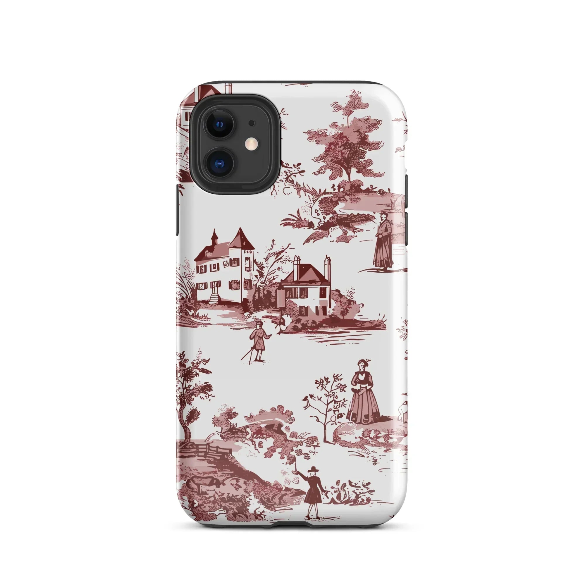 Toile de Rouen MagSafe iPhone Case - The Global Wanderer