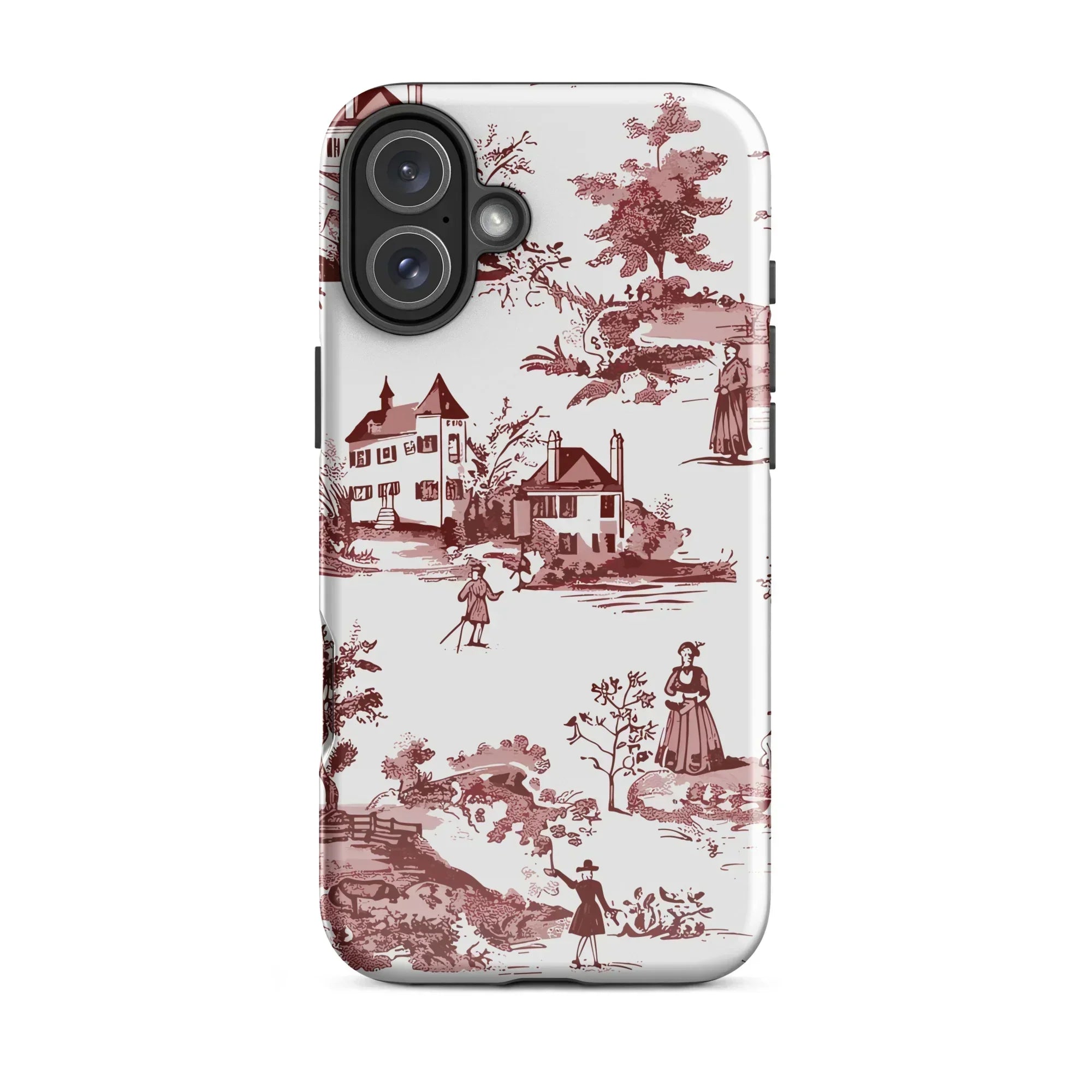 Toile de Rouen MagSafe iPhone Case - The Global Wanderer