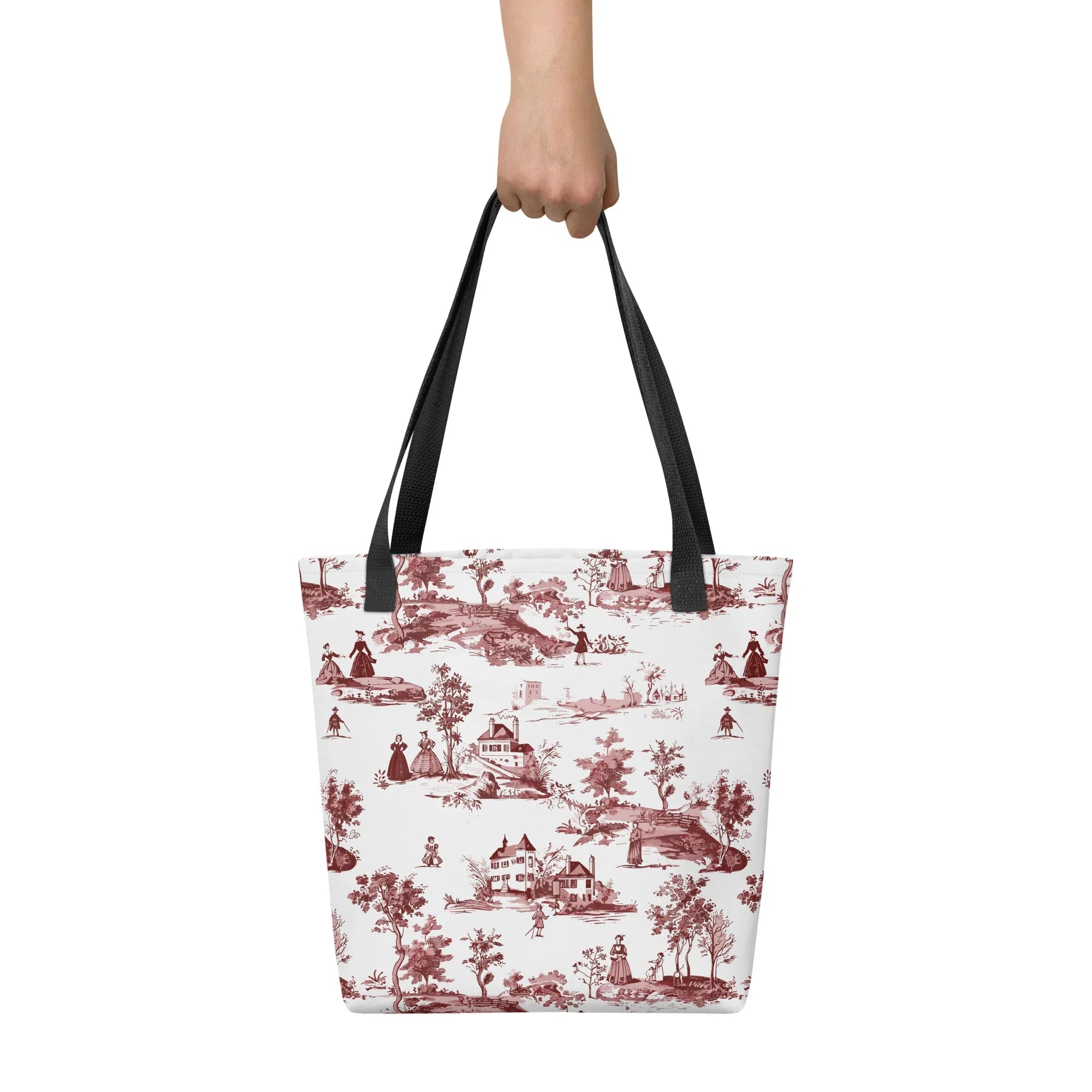 Toile de Rouen Tote Bag - The Global Wanderer