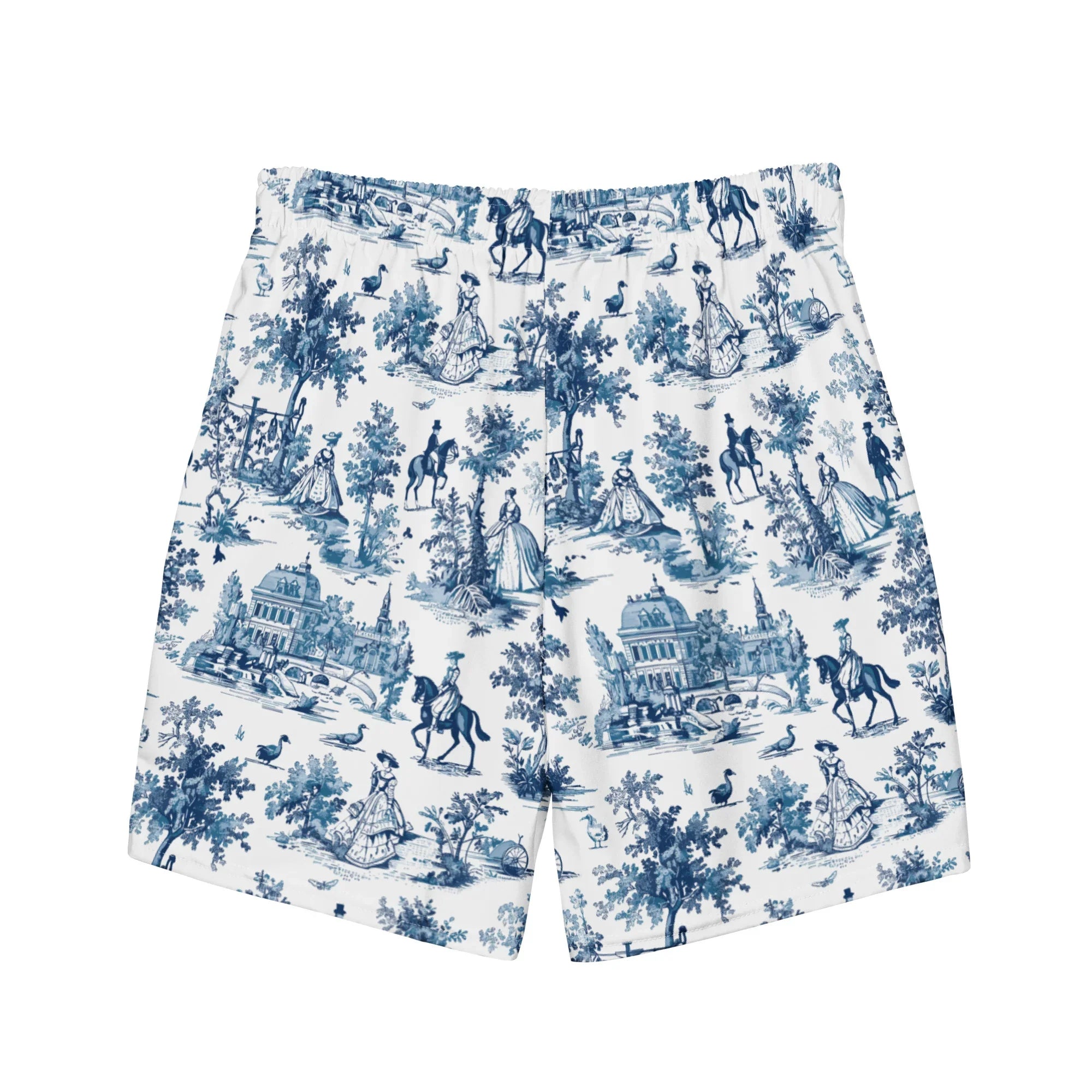 Toile de Versailles Recycled Swim Trunks - The Global Wanderer