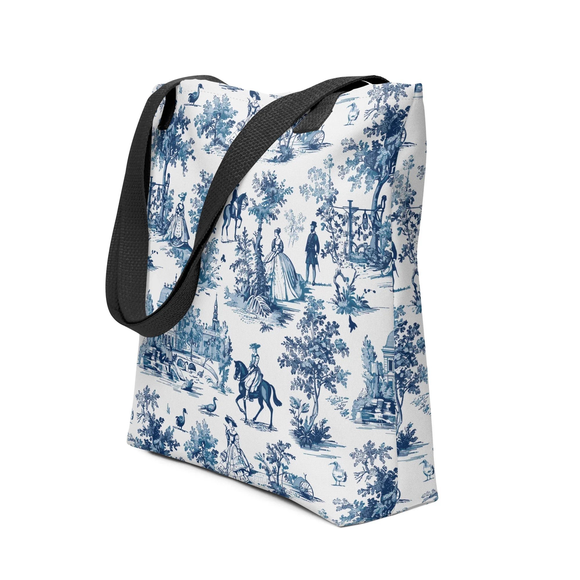 Toile de Versailles Tote Bag - The Global Wanderer